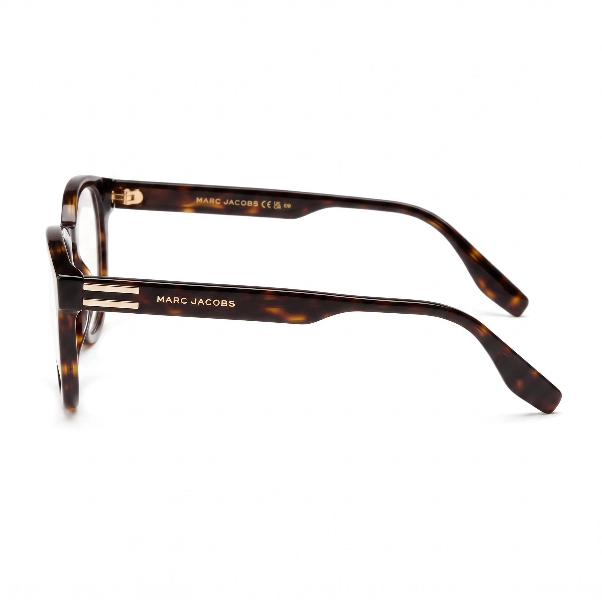 Marc Jacobs Modern Unisex Acetate Frame Sunglasses, Havana Frame Color, Havana Non-polarised Polycarbonate Lenses, 51mm, Photo 2