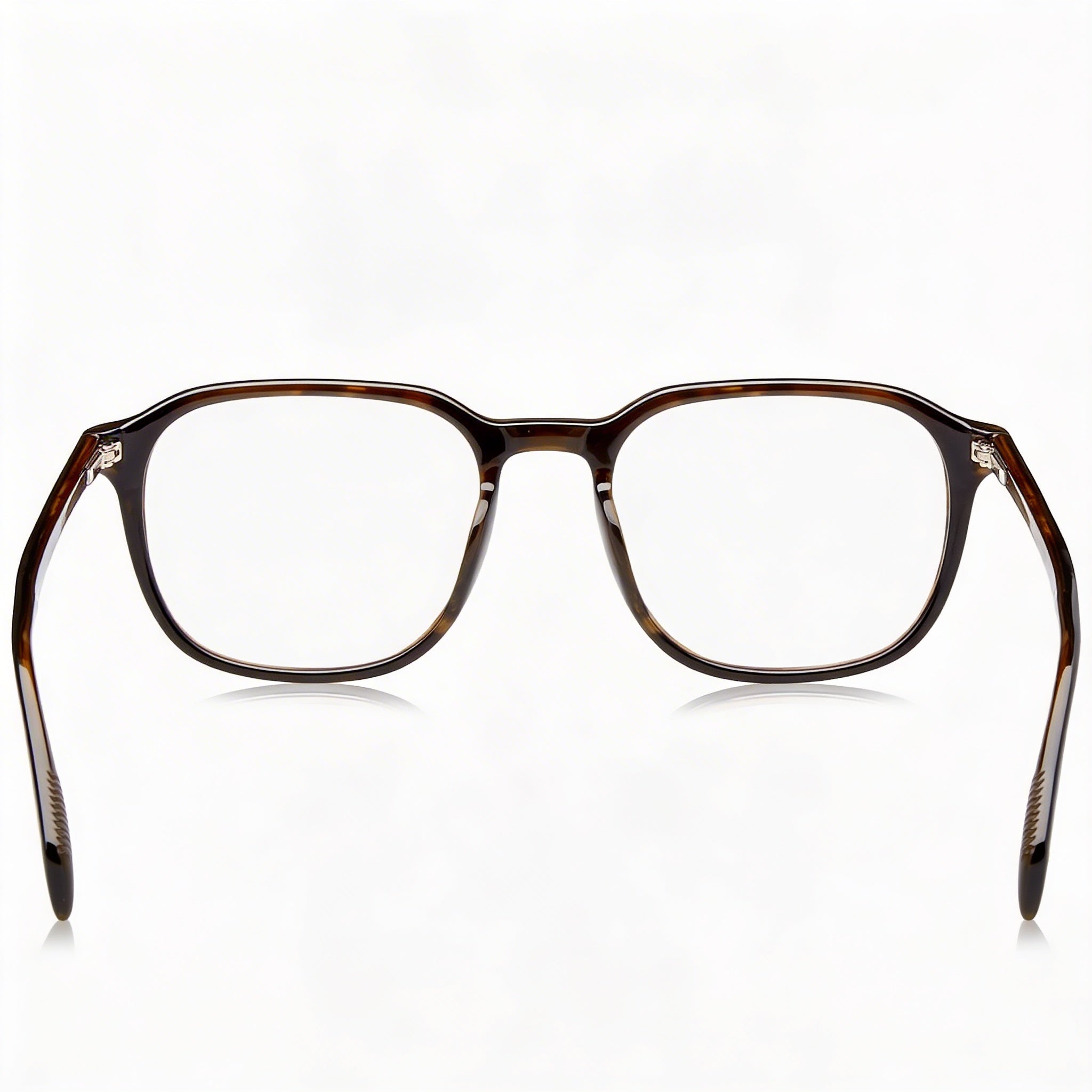David Beckham Db 1084 Men's Black Striped Brown Plastic Frame Clear Lenses 51mm, Photo 3