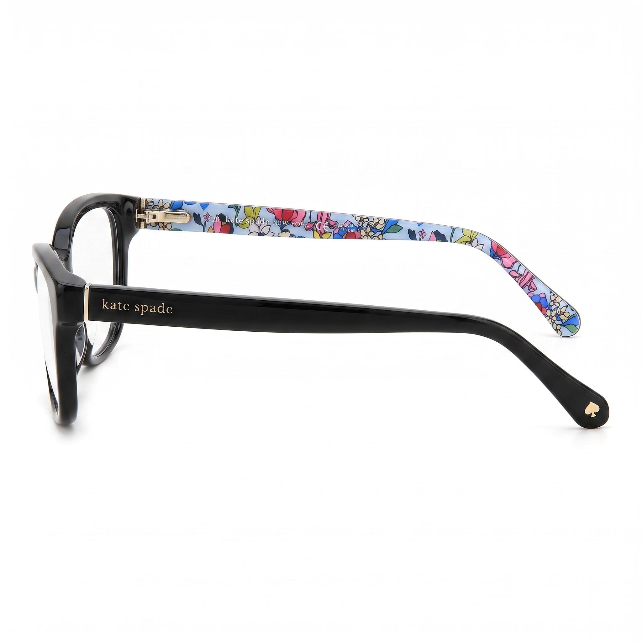 Gafas Ópticas Casuales de Acetato Negro kate spade new york para Mujer, Talla 51/16/140, Photo 2