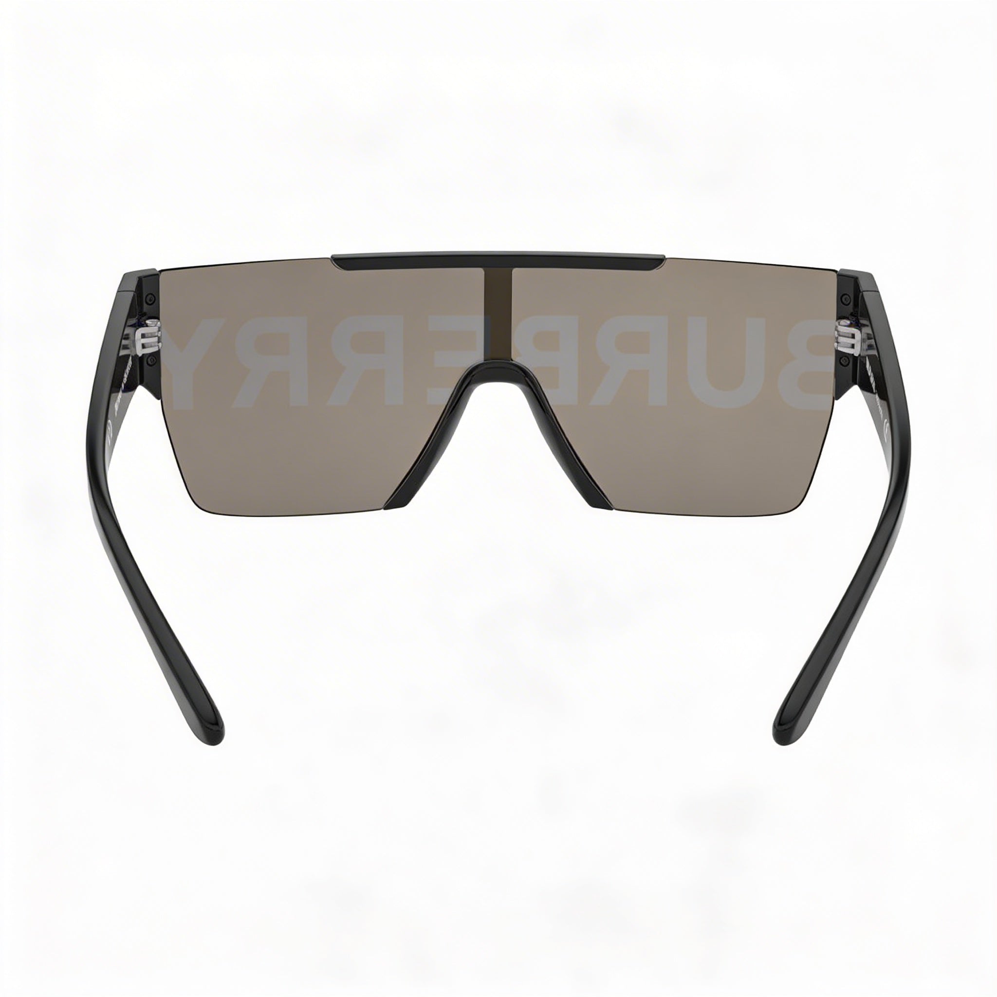 BURBERRY Be 4291 Unisex Black Plastic Gold Mirror Polycarbonate UV Protection Lightweight Sunglasses 38-138-140mm, Photo 3