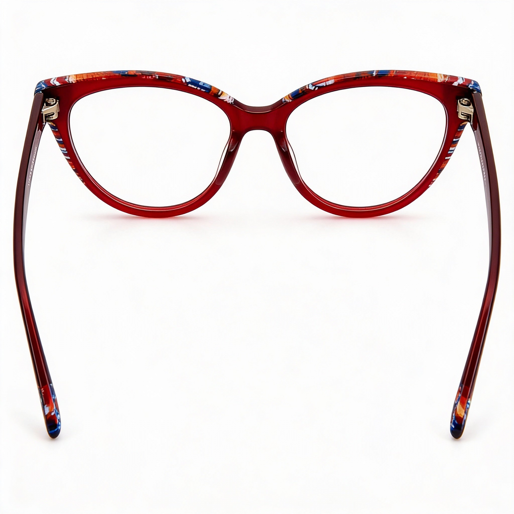 Missoni MIS 0091 Women's Sunglasses, Acetate Frame, Polycarbonate Lens, Burgundy Pattern, 52mm, Photo 3