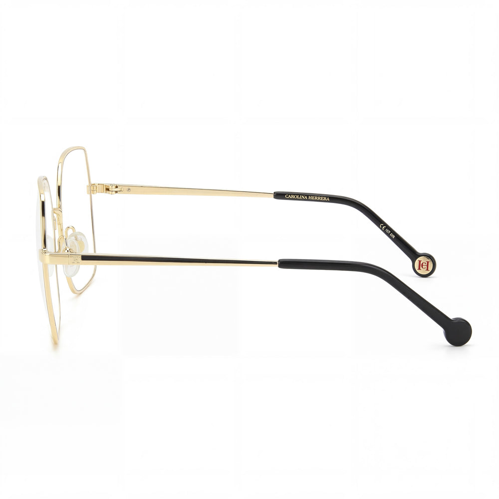 Carolina Herrera Her 0206 Women's Metal Black Gold Sunglasses 55mm