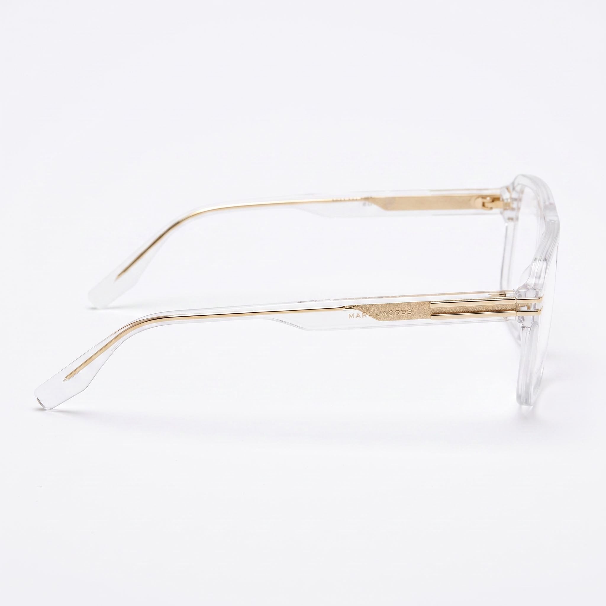 Marc Jacobs Modern Men's Crystal Acetate Frame Non-Polarized Polycarbonate Lenses Eyewear 56mm Lens Width, Photo 3