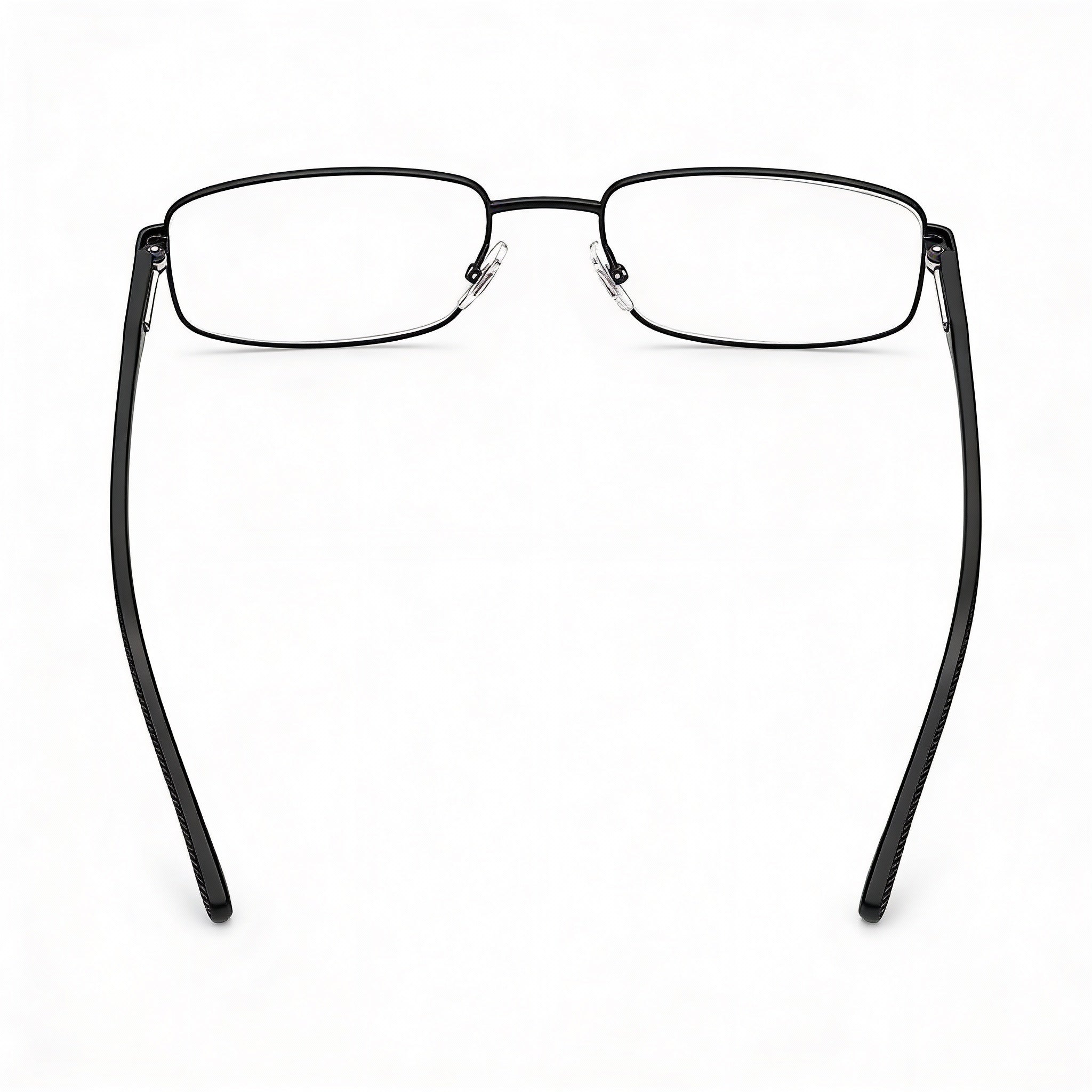 Gafas graduadas Carrera 264 unisex con montura de acero de aleación negro mate y lentes de demostración de 55 mm, Photo 4