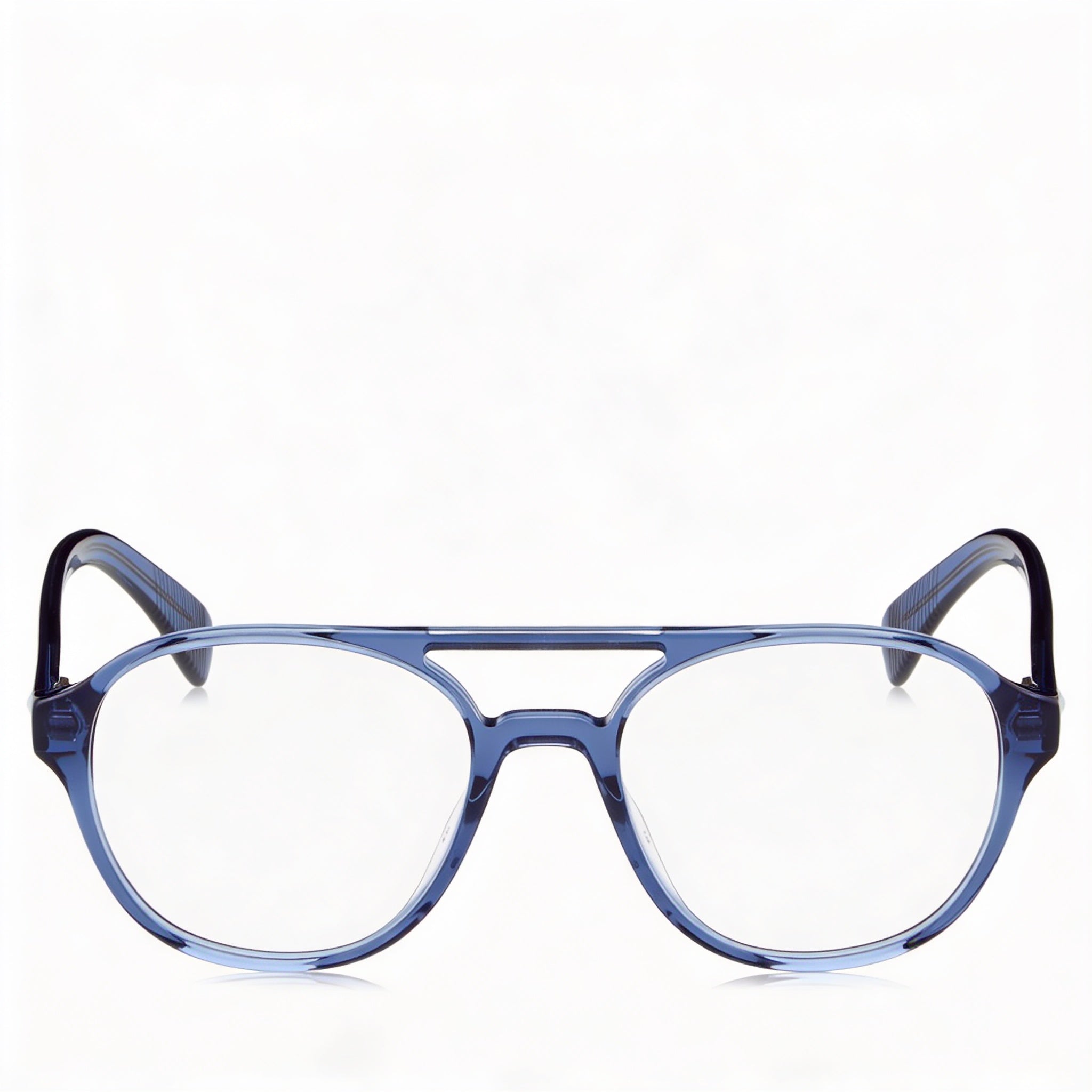 Gafas de sol modernas Rag & Bone para mujer con montura de acetato azul y lentes de policarbonato, 51 mm, Photo 3