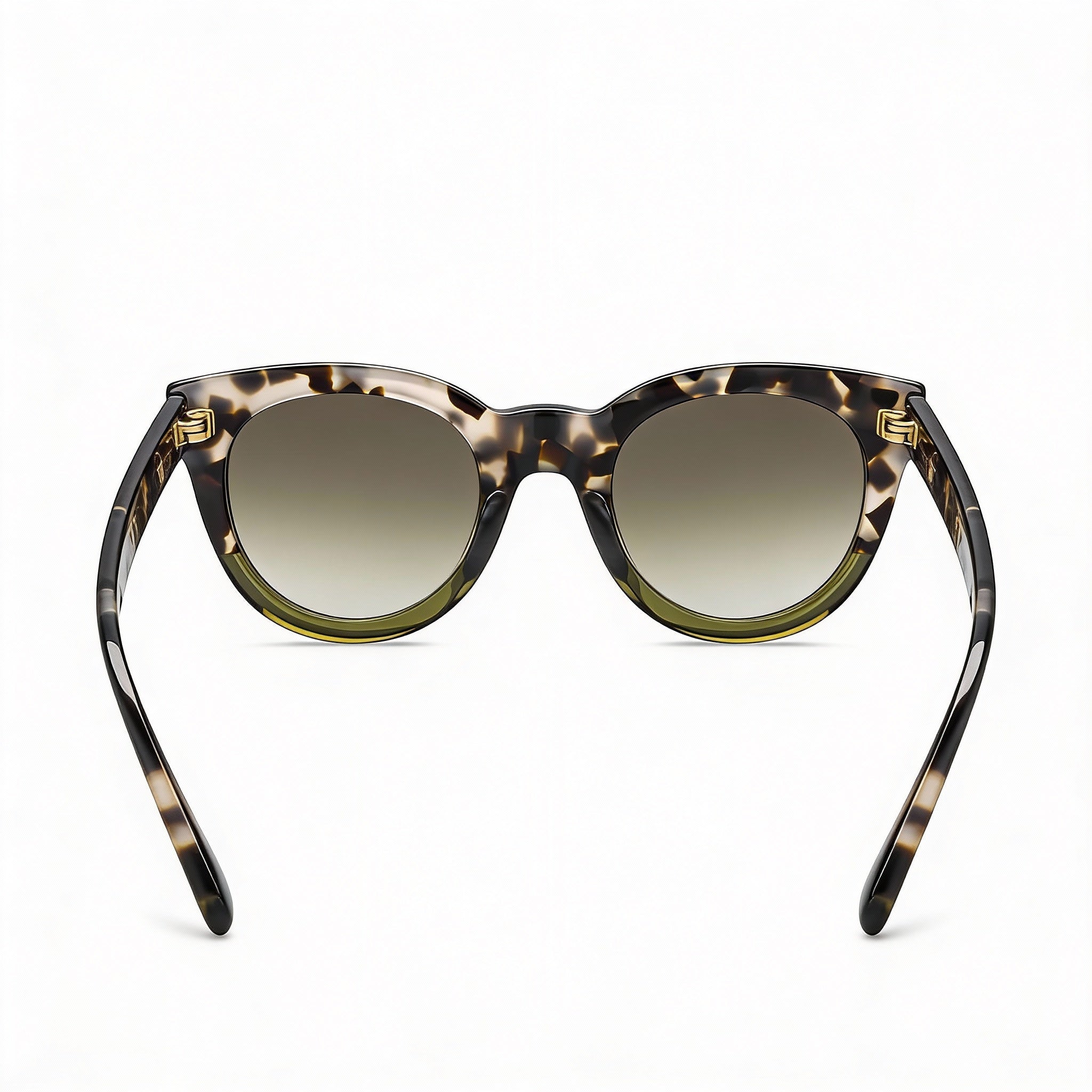 rag & bone Rnb 1015/S Women's Metal Sunglasses with Gray Bksptd Frame, Green Shaded Non-Polarized UV Protection Lenses (50mm), Photo 2