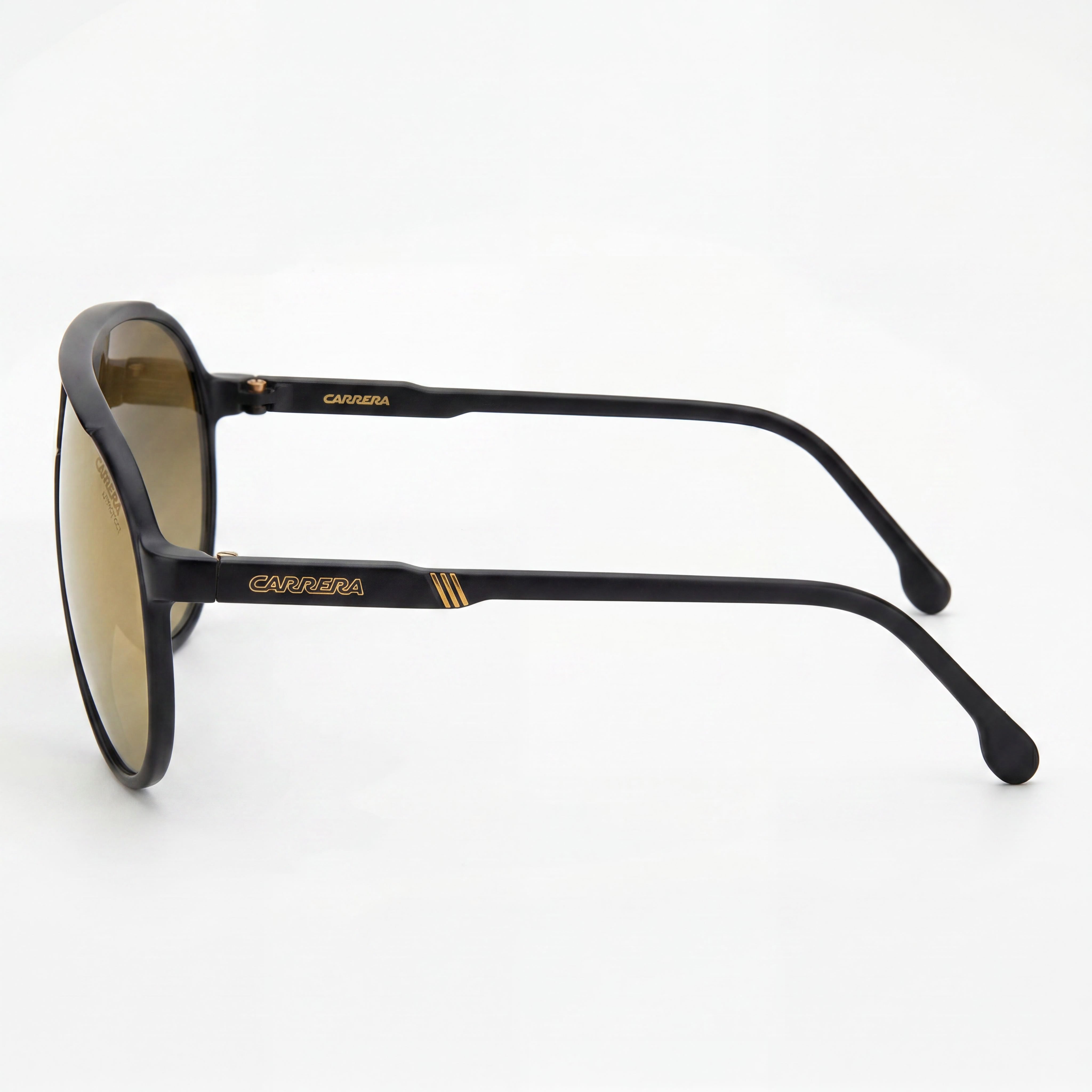 Carrera CHAMPION65/N Black Aviator Mirrored Sunglasses Unisex, 62mm, Photo 3