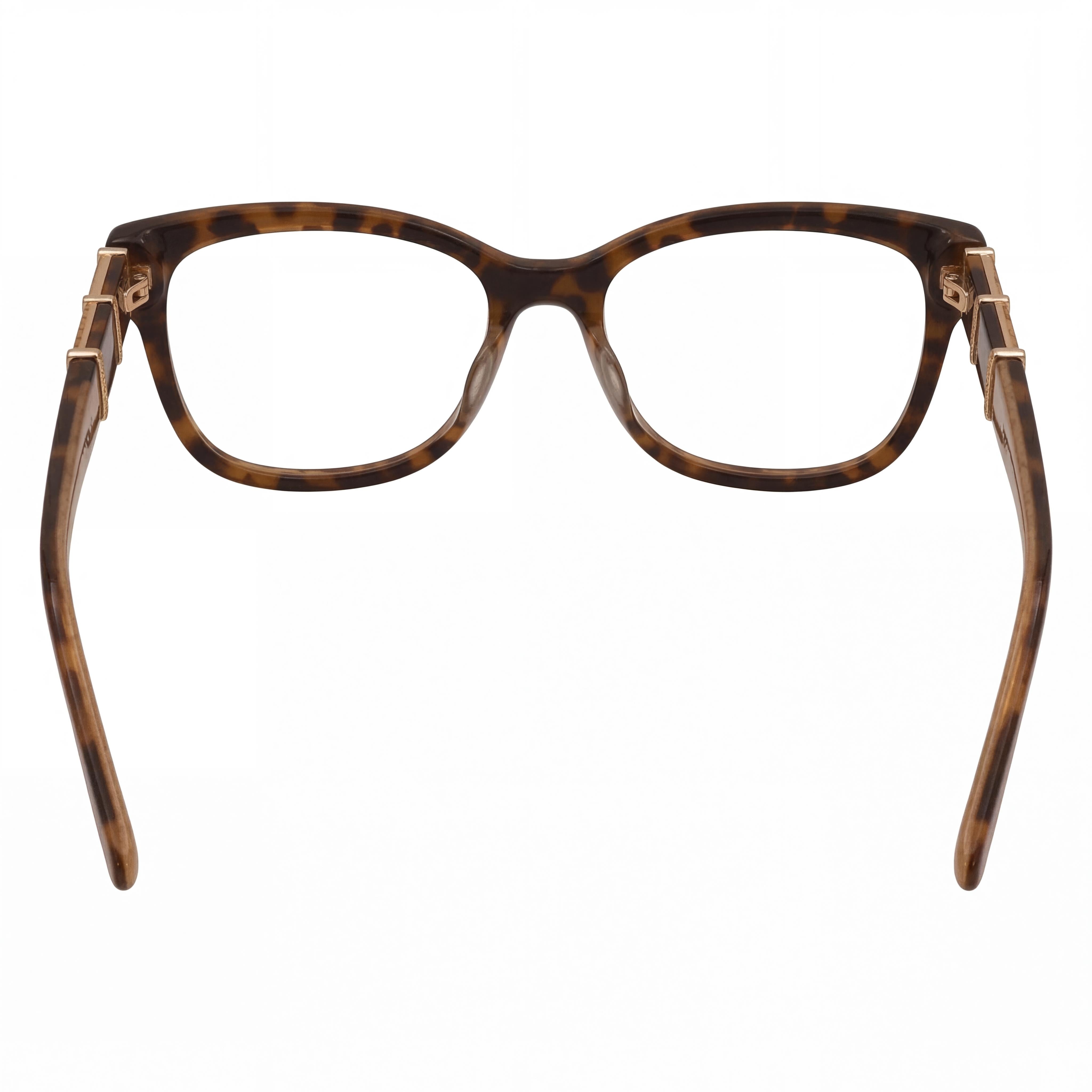 Montura de gafas de plástico camuflaje para hombre Jones New York, con forma rectangular y lentes transparentes no graduadas, patillas de 140 mm, Photo 3