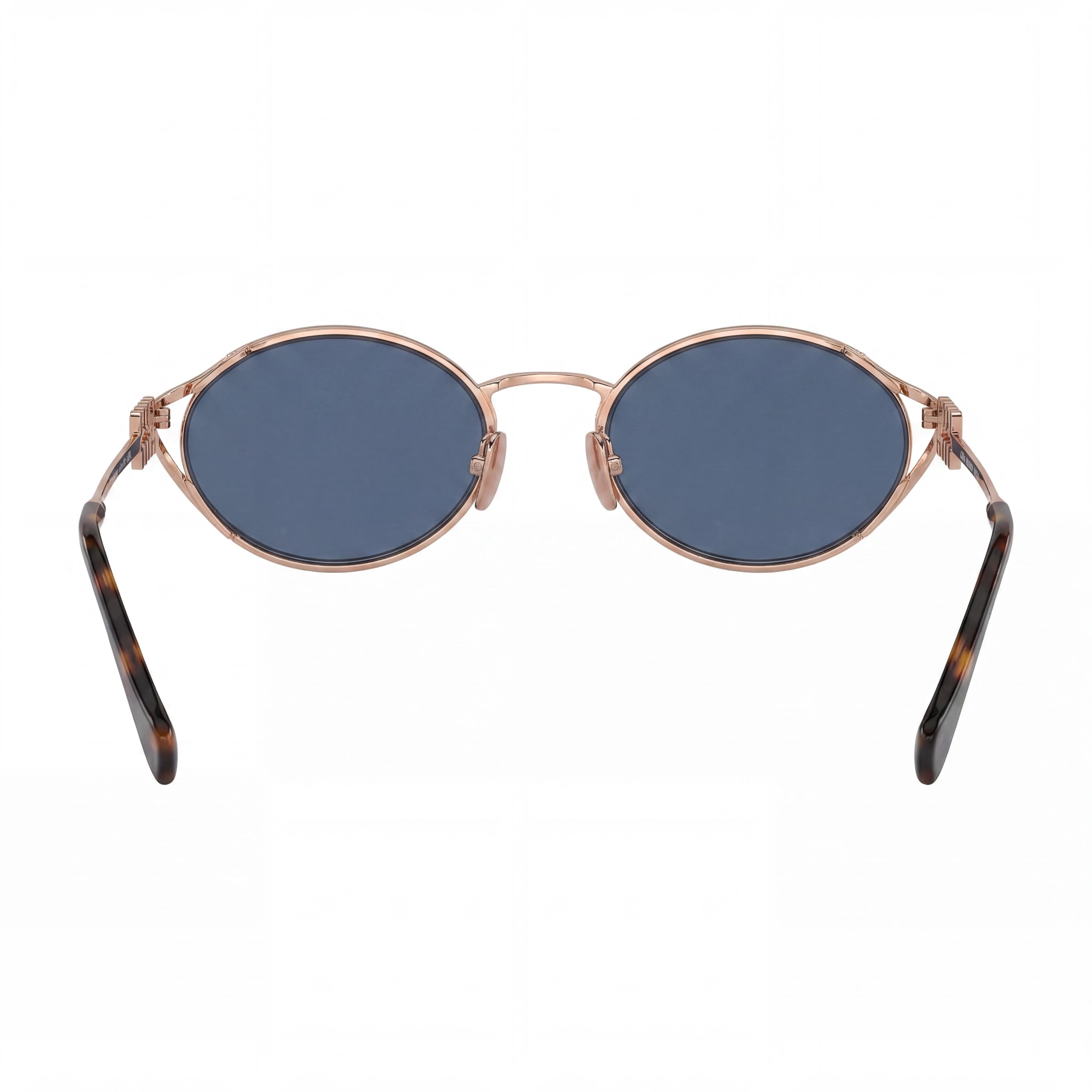 Miu Miu Modern Women's Multi-Coloured Stainless Steel Frame Grey Gradient UV Protected Sunglasses, Photo 4