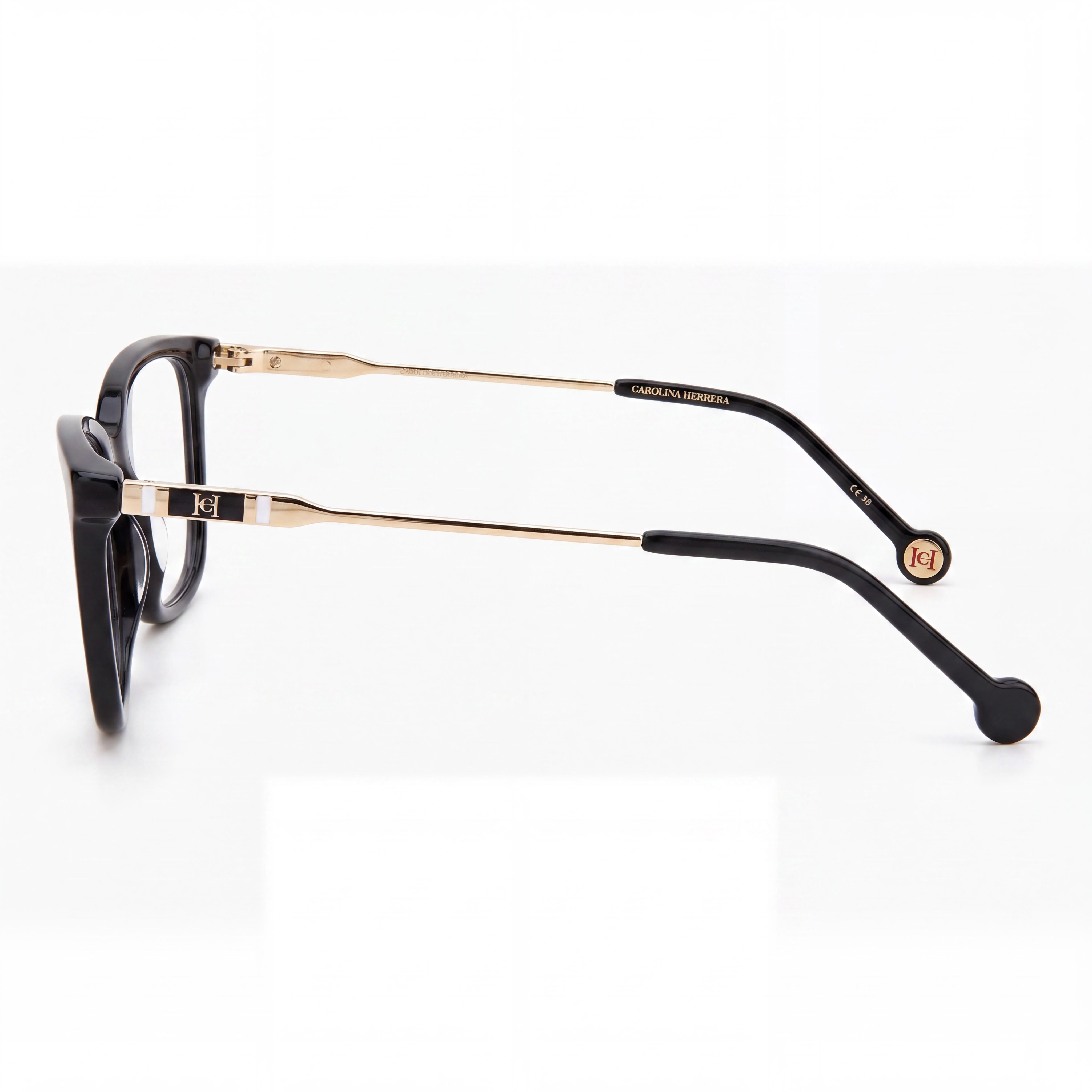 Carolina Herrera CH 0072 Women's Black Acetate Frame Non- Black Lenses, Lens Width 54mm, Photo 3