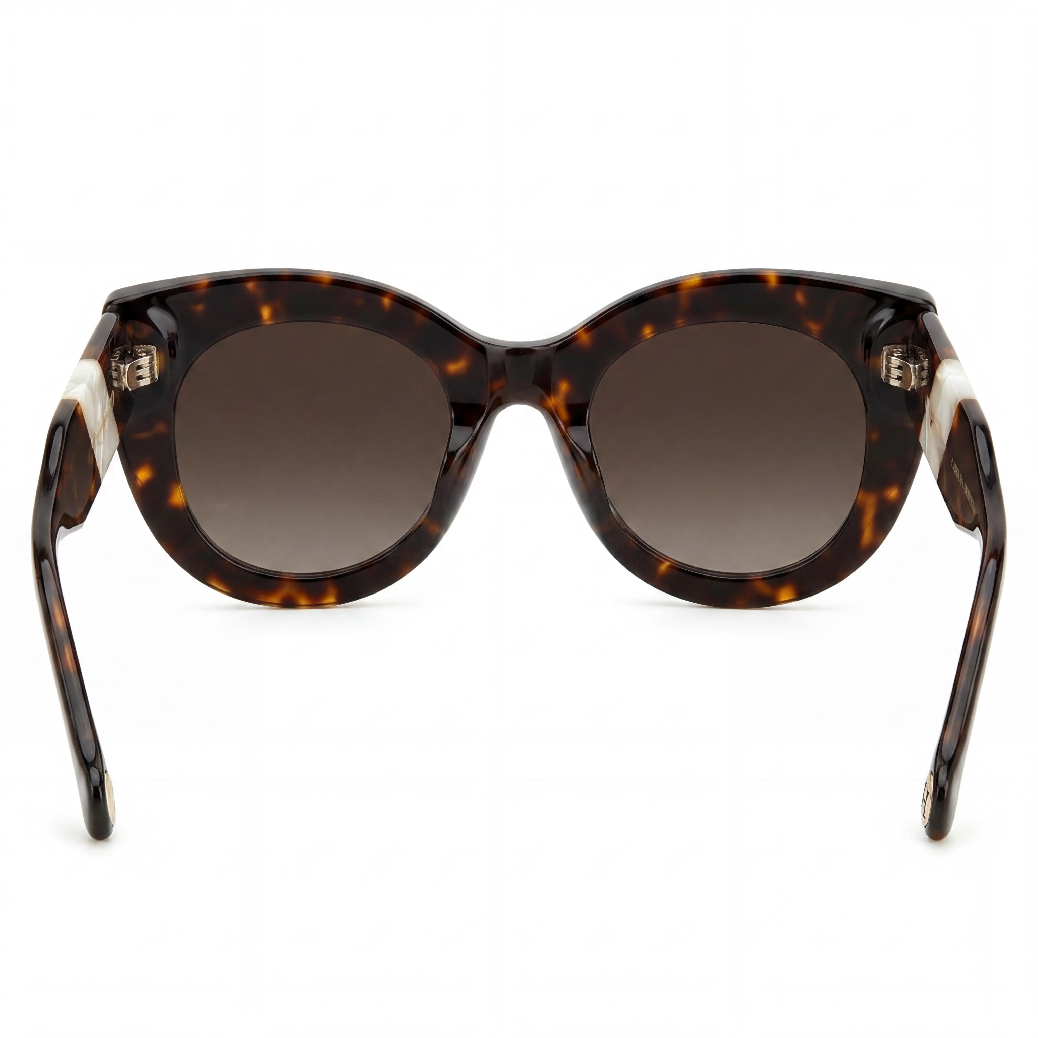 Gafas de sol clásicas de plástico Carolina Herrera HER 0127/S para mujer con protección UV, color habana blanco y marrón degradado, 50-26-145mm, Photo 4