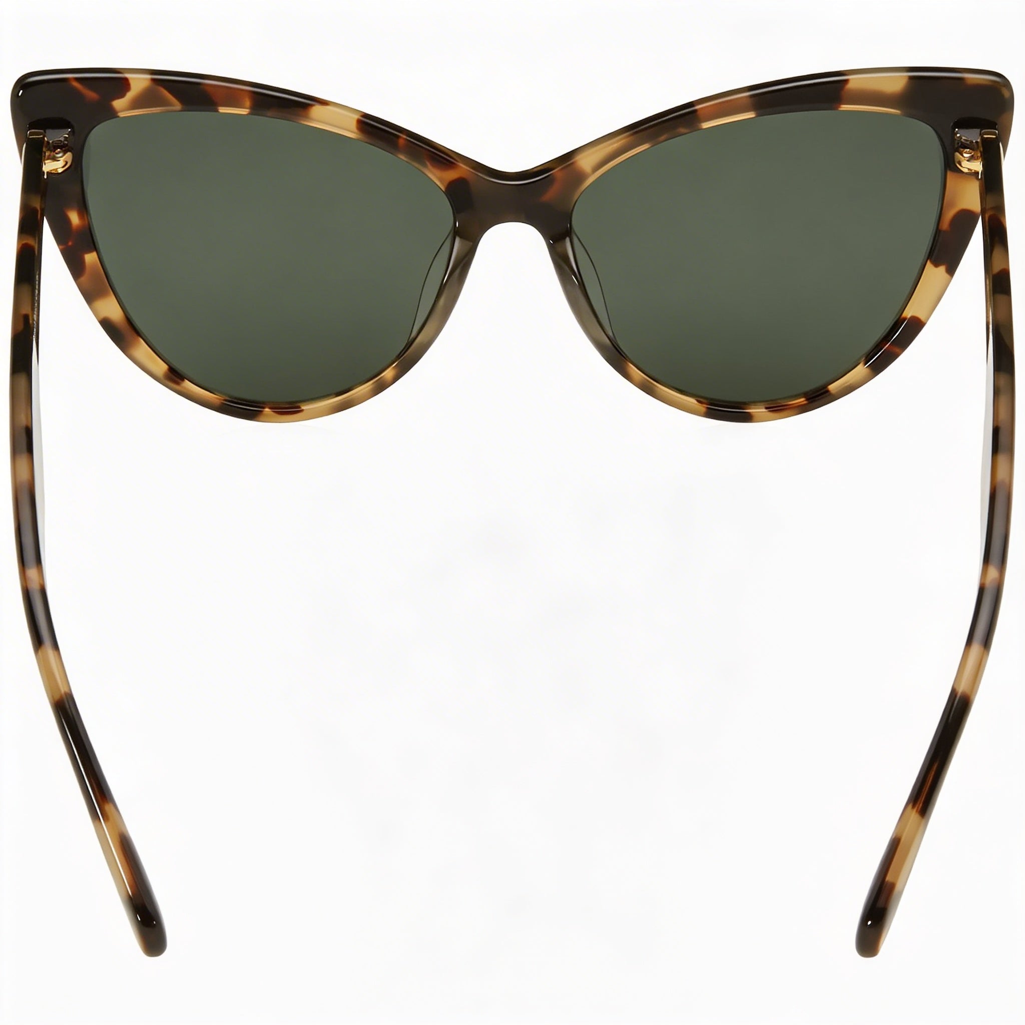 Kate Spade New York Karina/S Women's Cat-Eye Plastic 100% UV Protection Sunglasses Dark Havana Green Frame Havana Lens 56mm, Photo 3