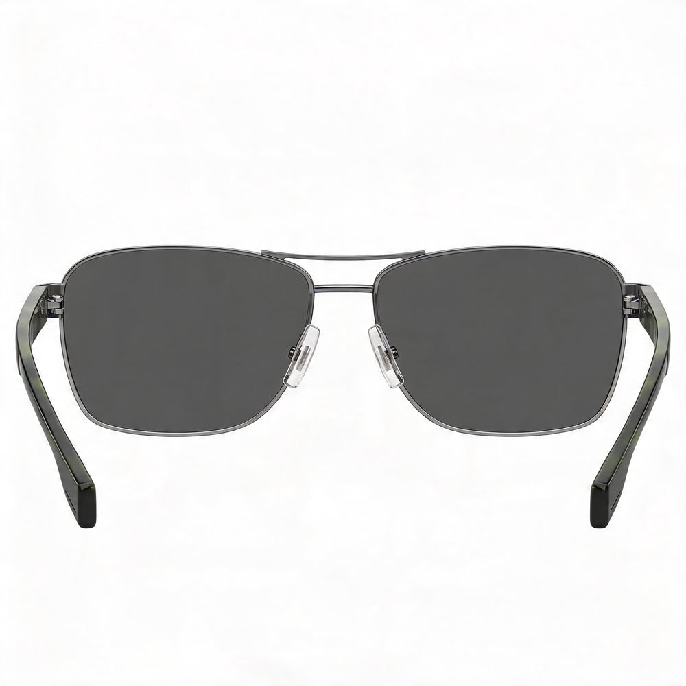 Hugo Boss BOSS 1240/S Gafas de sol clásicas de hombre de aleación de acero rutenio oscuro con protección UV de 60 mm