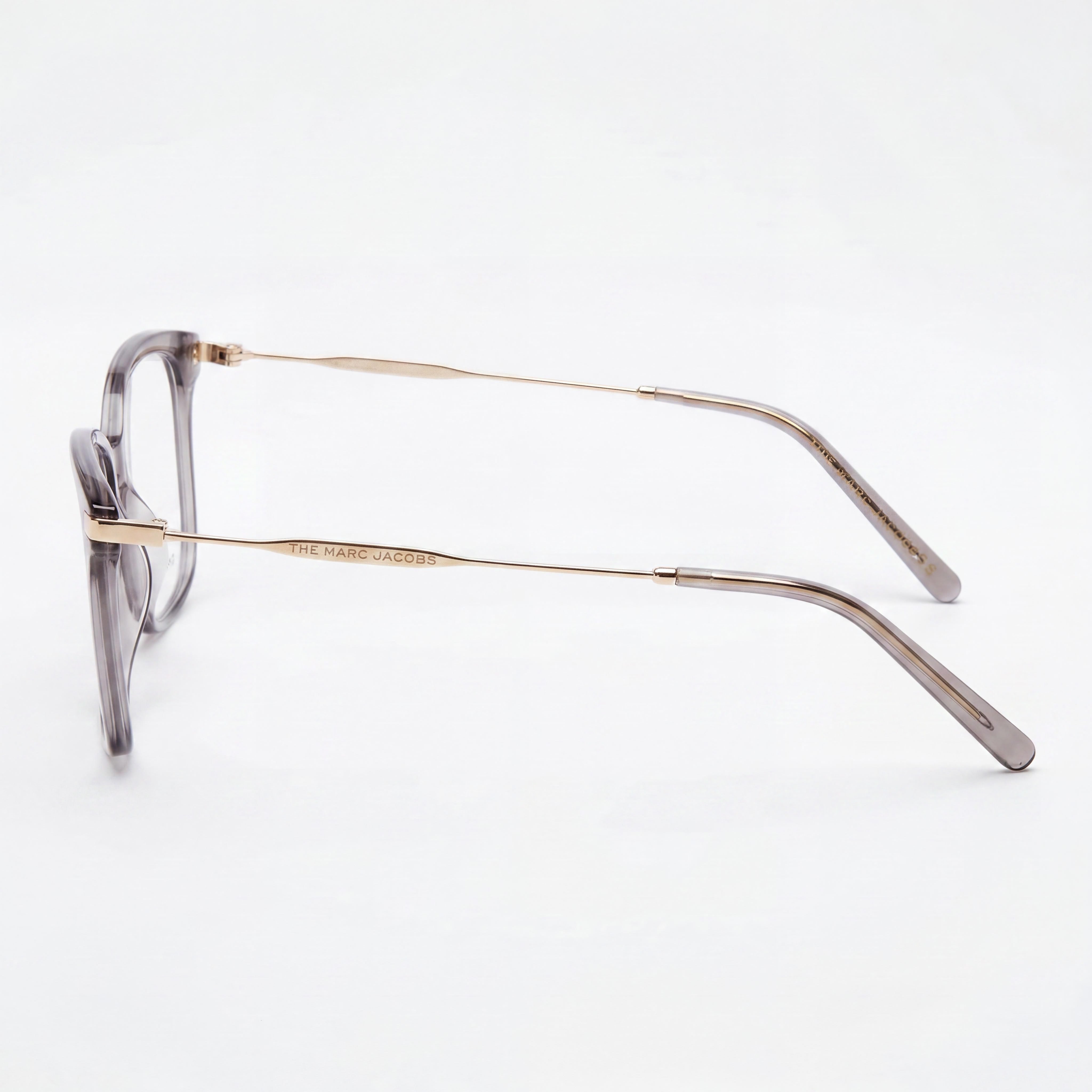 Gafas Marc Jacobs contemporáneas de acetato gris para mujer 54mm LENTES DE PRUEBA, Photo 2