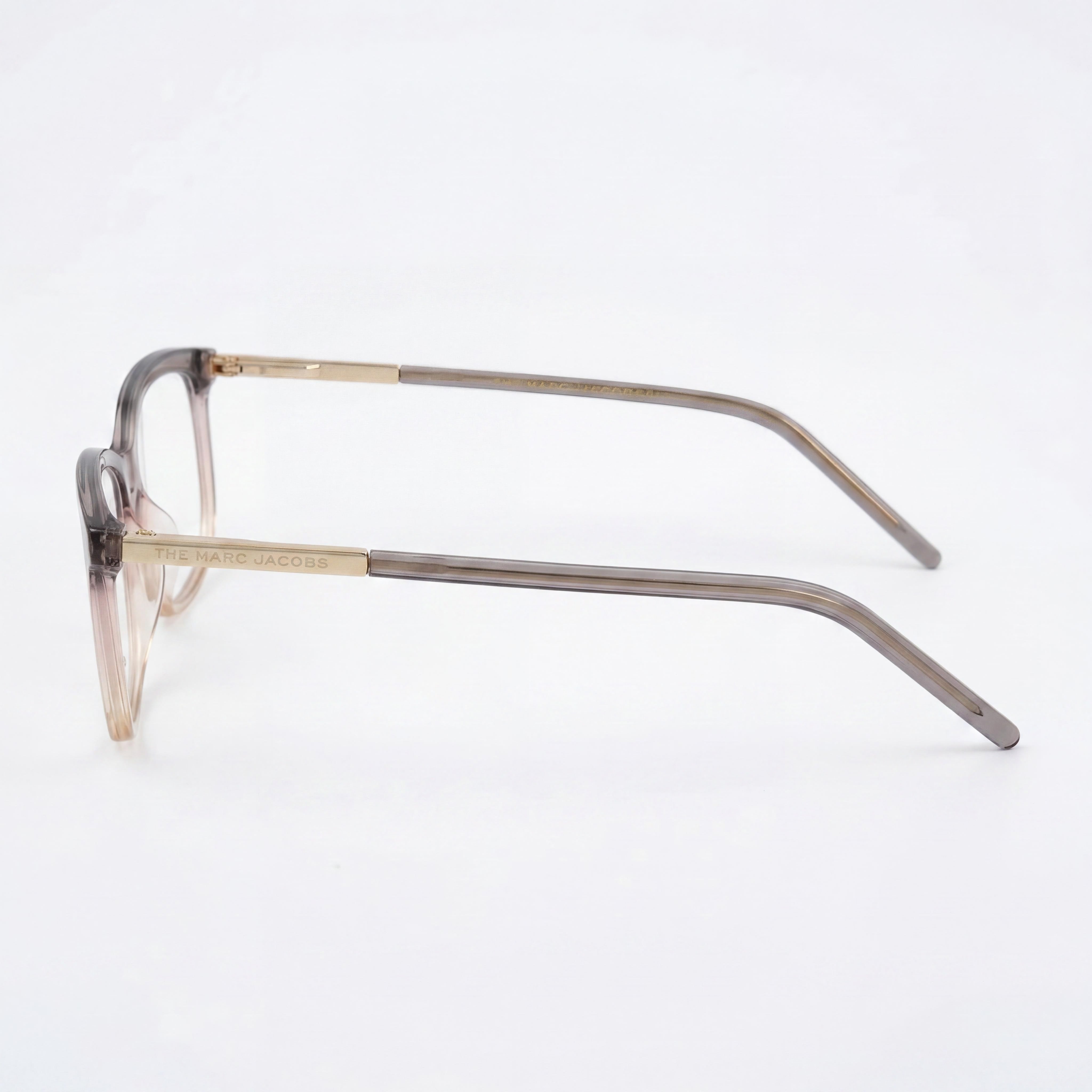 Gafas Ópticas Casuales para Mujer Marc Jacobs, Montura de ACETATO LIGERO en Rosa Gris, Ancho de Lente 55mm, Photo 2