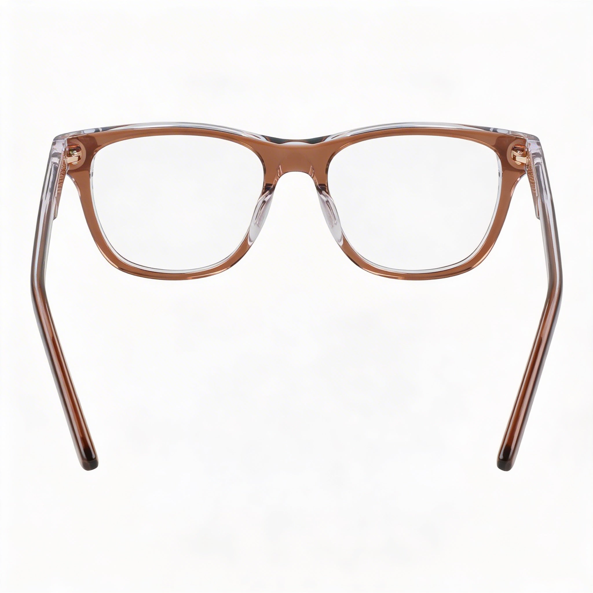 Nike 7176 Women's Optical Eyewear, Acetate Frame in Mink Crystal Laminate, Size 51-18-140, Photo 4