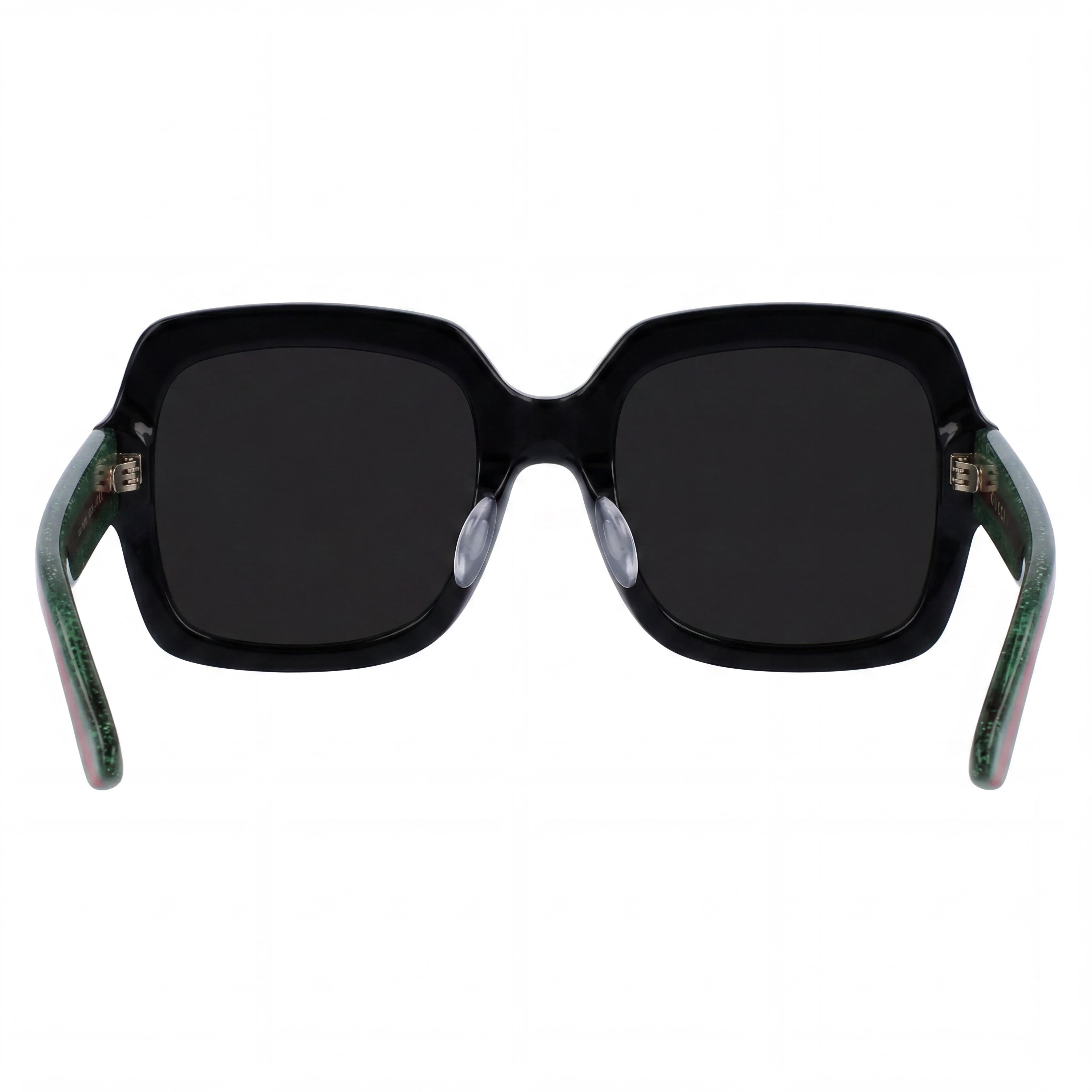 Gucci Gg0036sn Women's Black Green Brown Plastic Frame, Black Green Brown Gradient UV Protected Non-Polarized Lenses 54mm, Photo 3