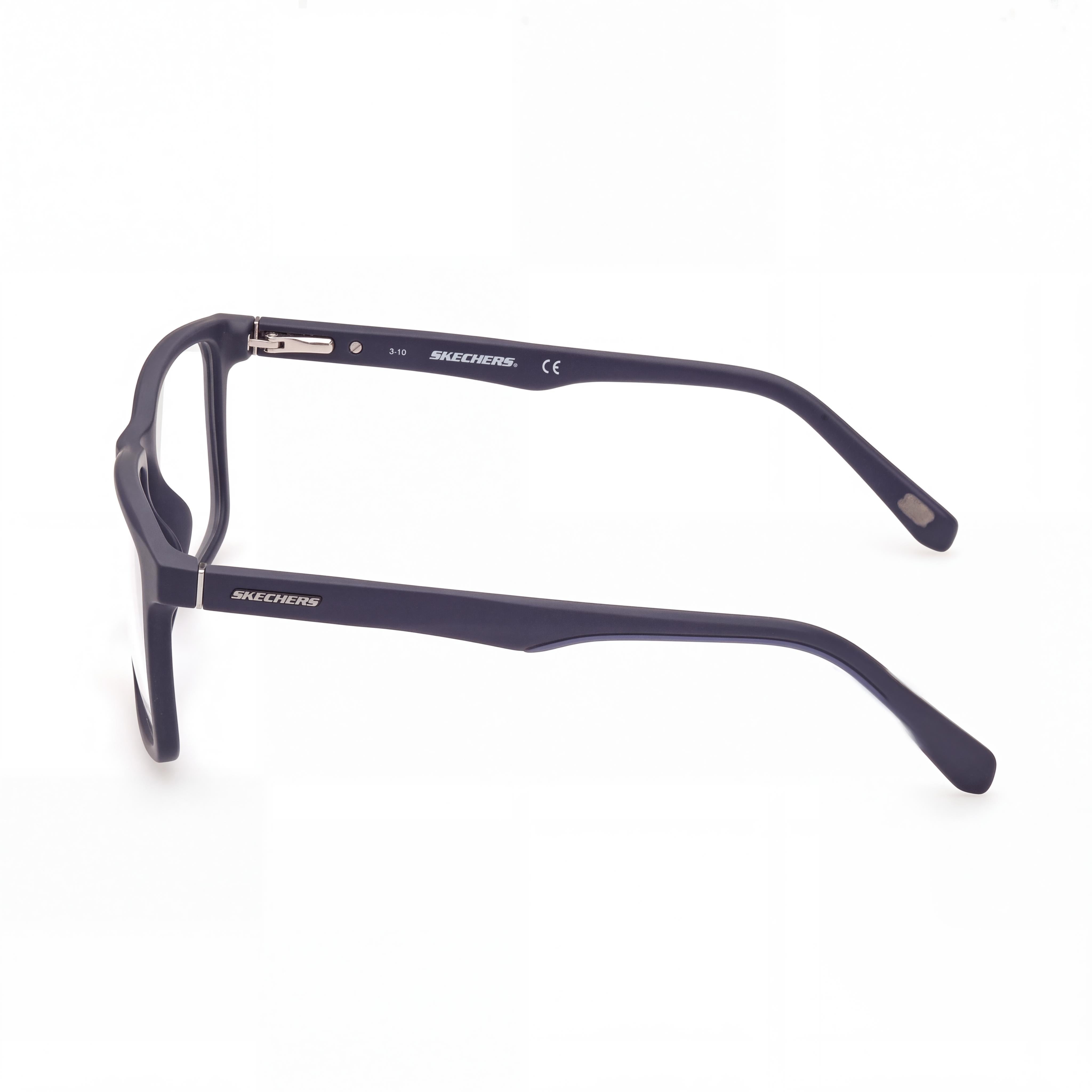 Skechers Se3301 Men's Eyeglasses, Injected Frame Material, Matte Blue Color, 53mm Lens, Photo 2