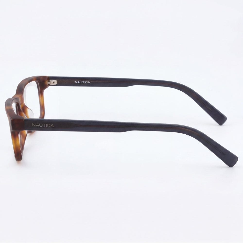 Gafas Nautica N 8146 para mujer con montura metálica estándar, color carey mate, 53-18-140 mm