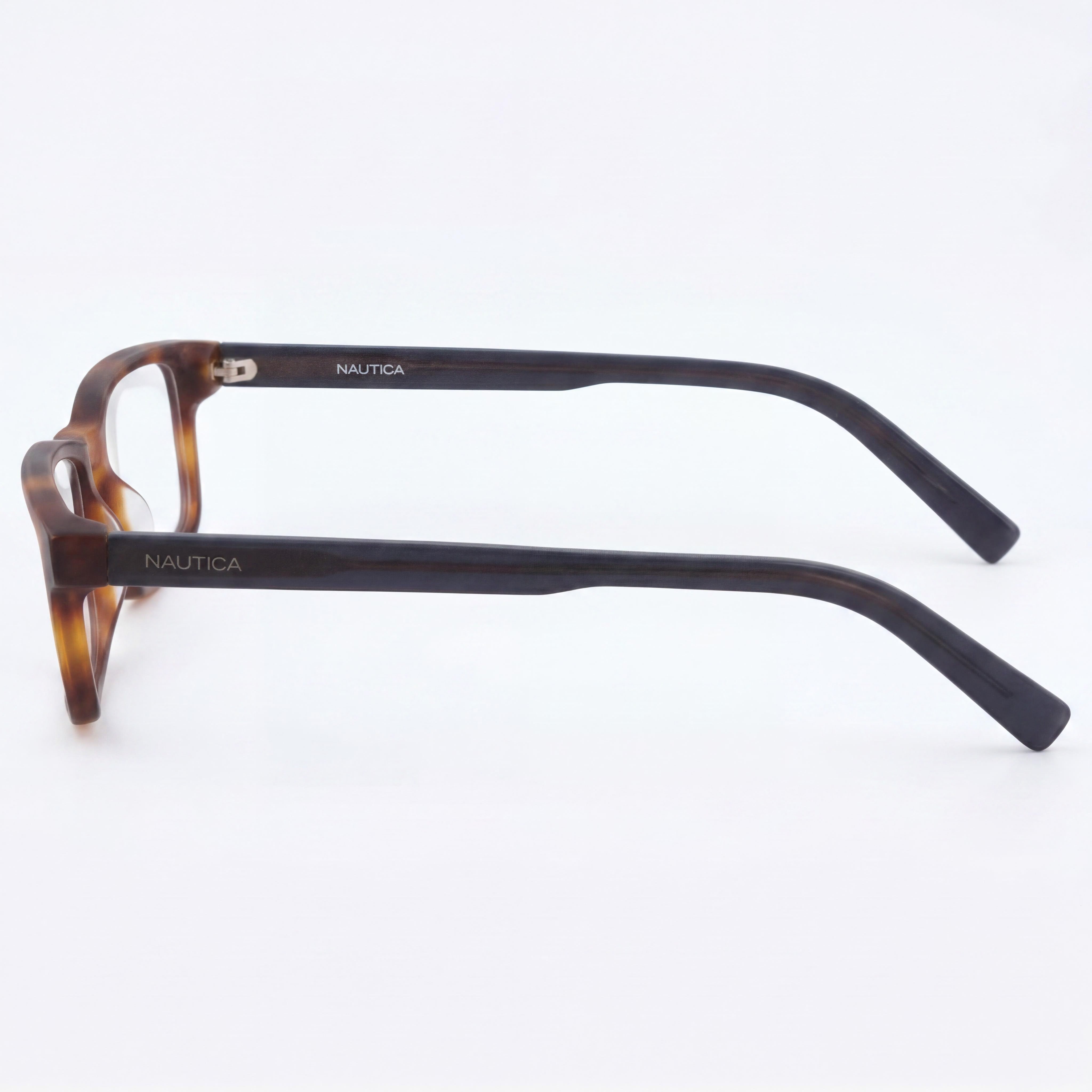Nautica N 8146 Women's Standard Metal Frame Eyeglasses Matte Soft Tortoise 53-18-140mm, Photo 3