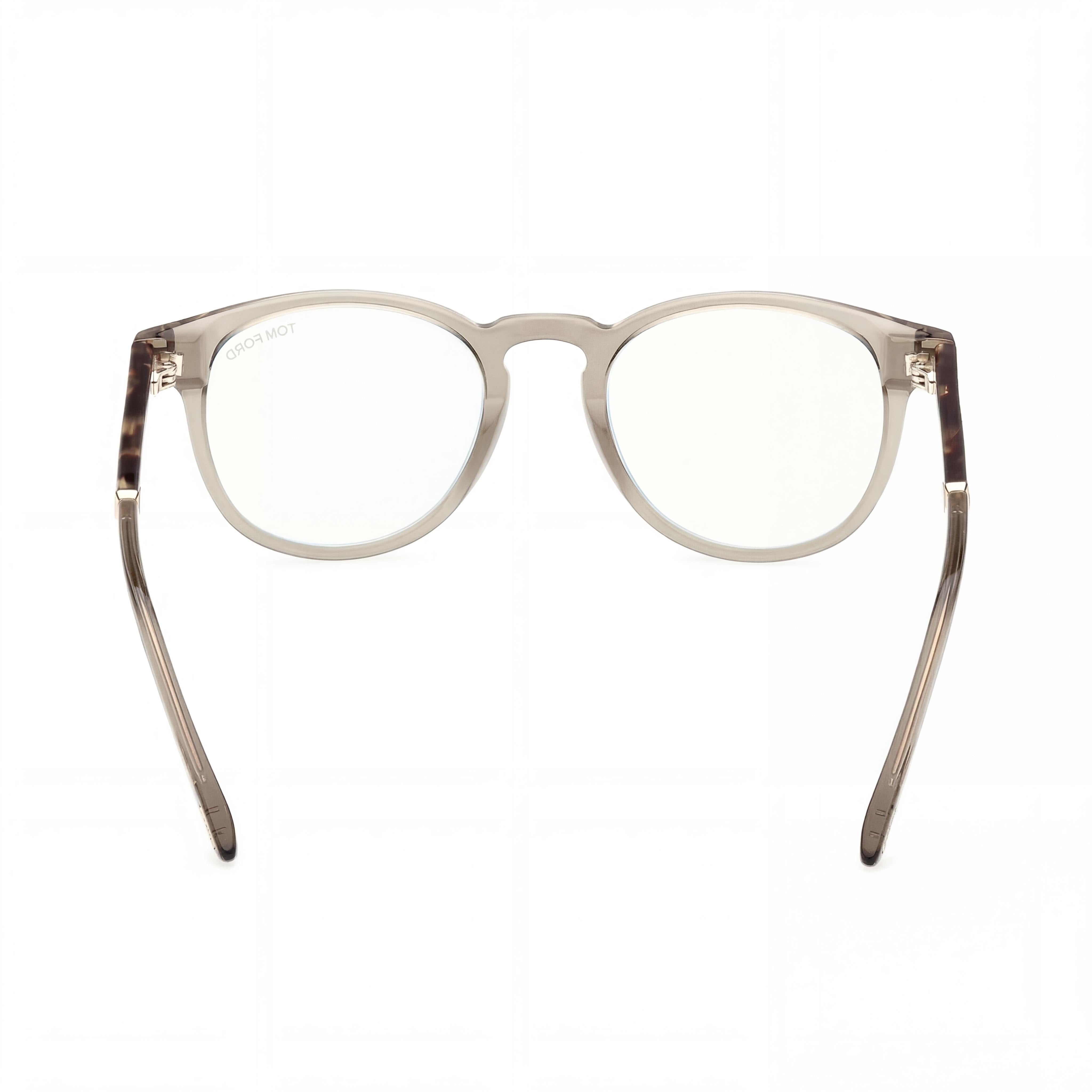 Tom Ford Ft5891-b Gafas para mujer de plástico azul, oro rosa brillante y oliva transparente 2-6-2, Photo 3