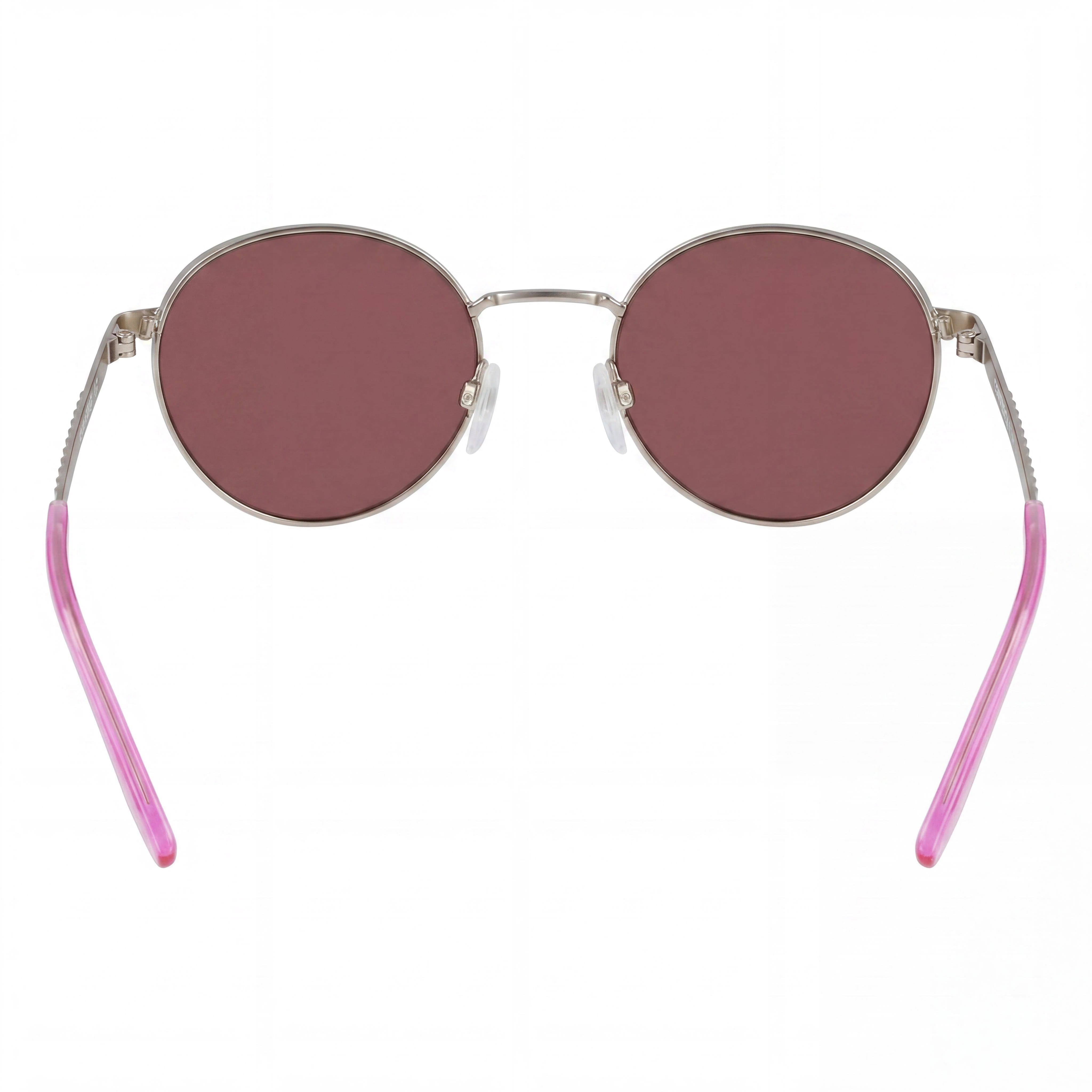 Gafas de sol Converse para mujer CV107S FOXING II de estilo clásico con montura de acetato y lentes de policarbonato de 51 mm, color plateado satinado uva efervescente, Photo 4