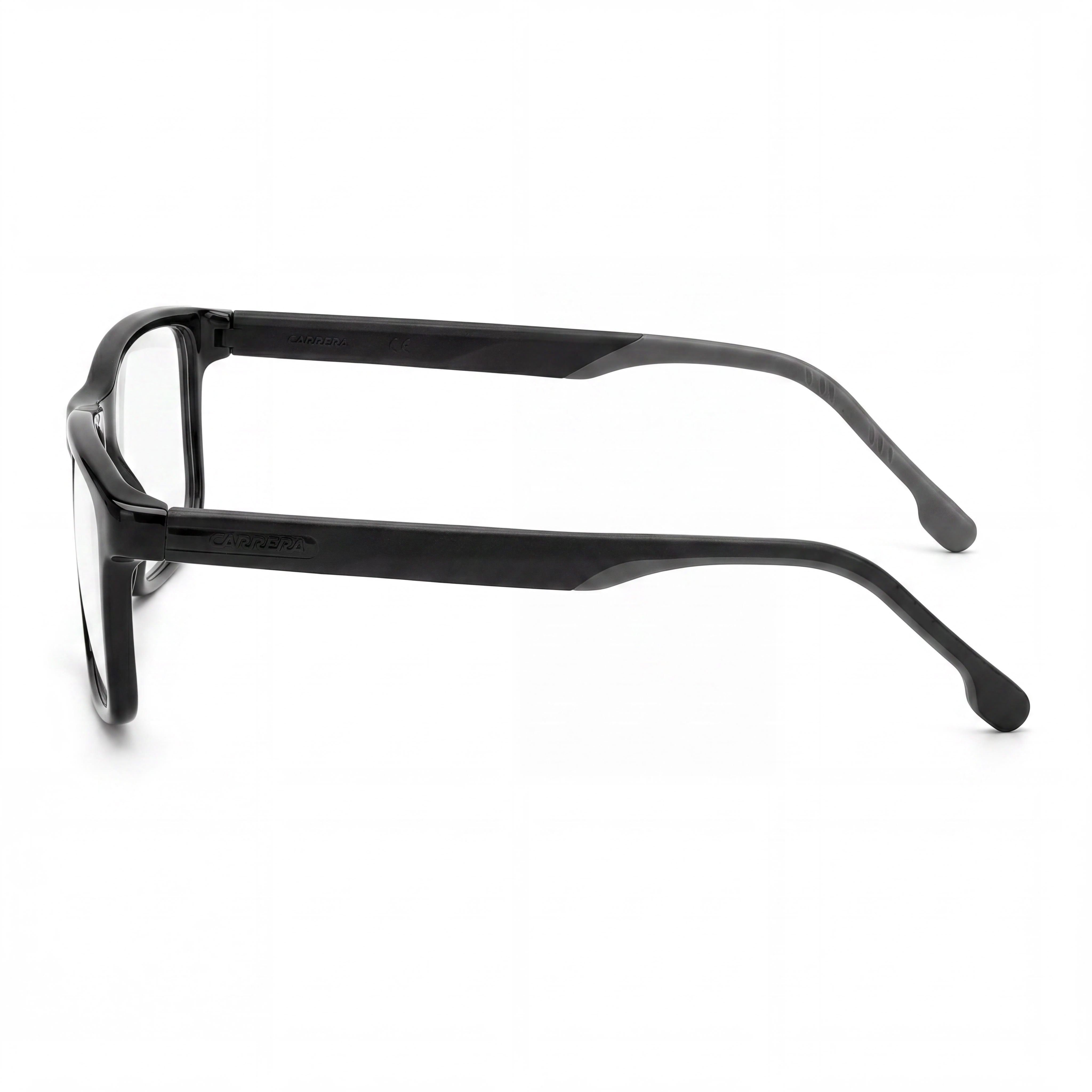 Carrera 8865 Unisex Plastic Frame Black with Black Polycarbonate Demo Lenses 55-16-145, Photo 3
