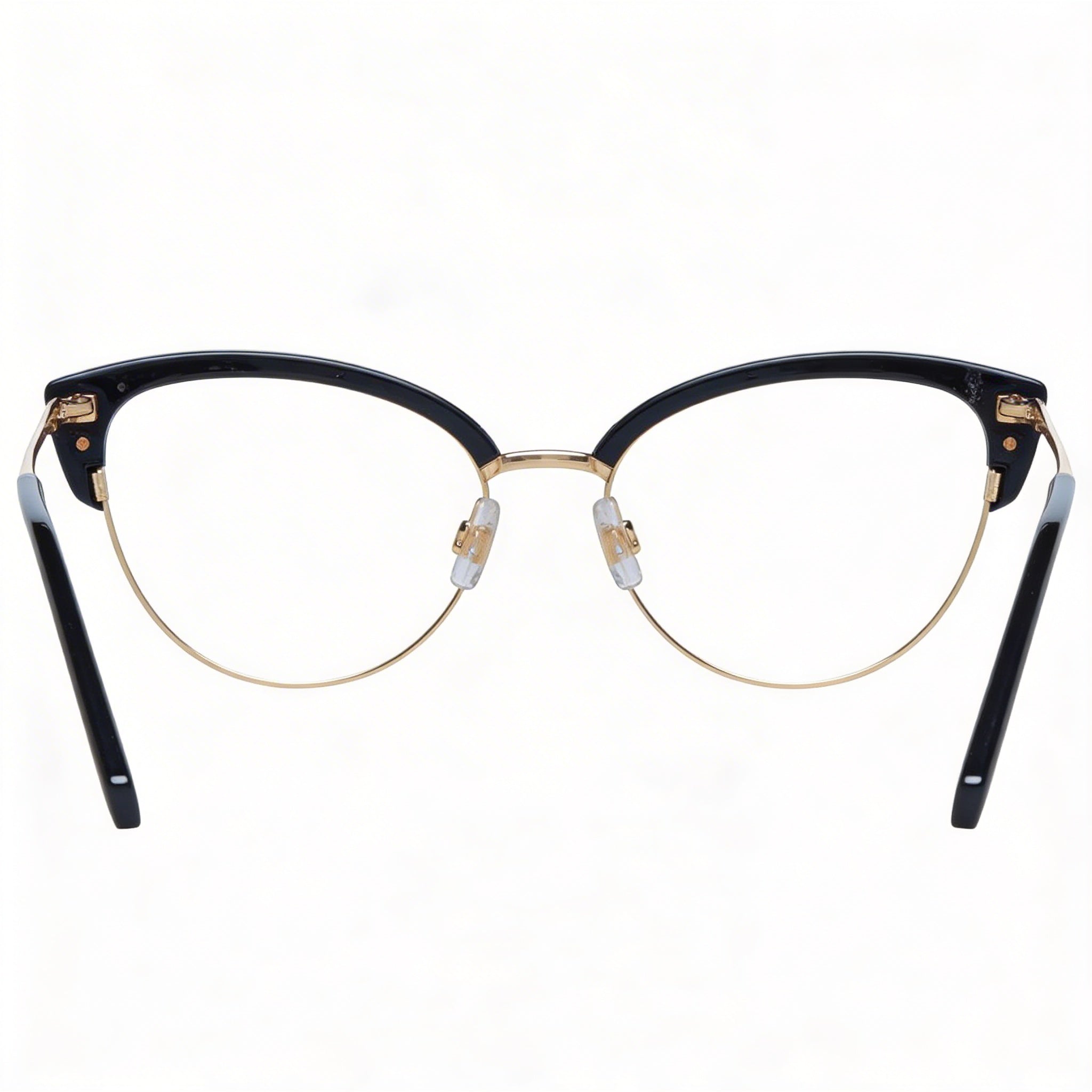 Swarovski Gafas de Sol para Mujer Sk5363 Negras y Doradas de Plástico y Metal sin Polarizar con Lentes de Policarbonato de 53mm, Photo 4