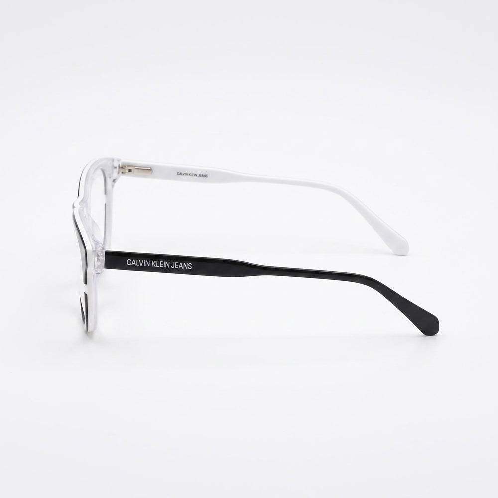 Calvin Klein Ckj20641 Men's Eyewear featuring a Black White Metal Frame with Lenses 53mm