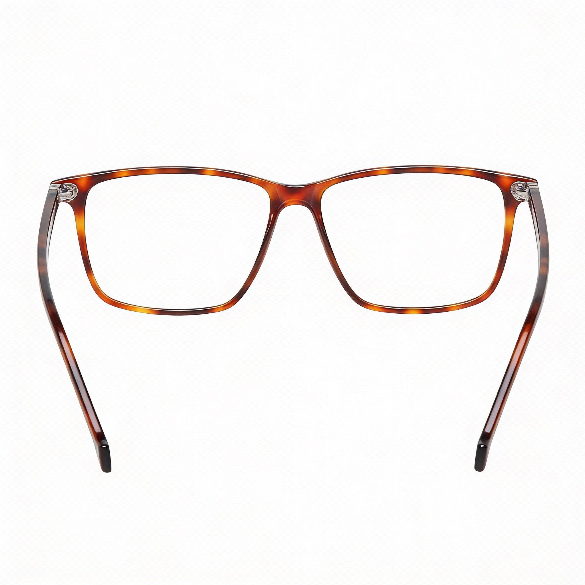 Gafas de vista Hackett London Heb18110056 para hombre, montura completa, cuadradas, de plástico, color carey, ancho de lente: 56 mm, Photo 4