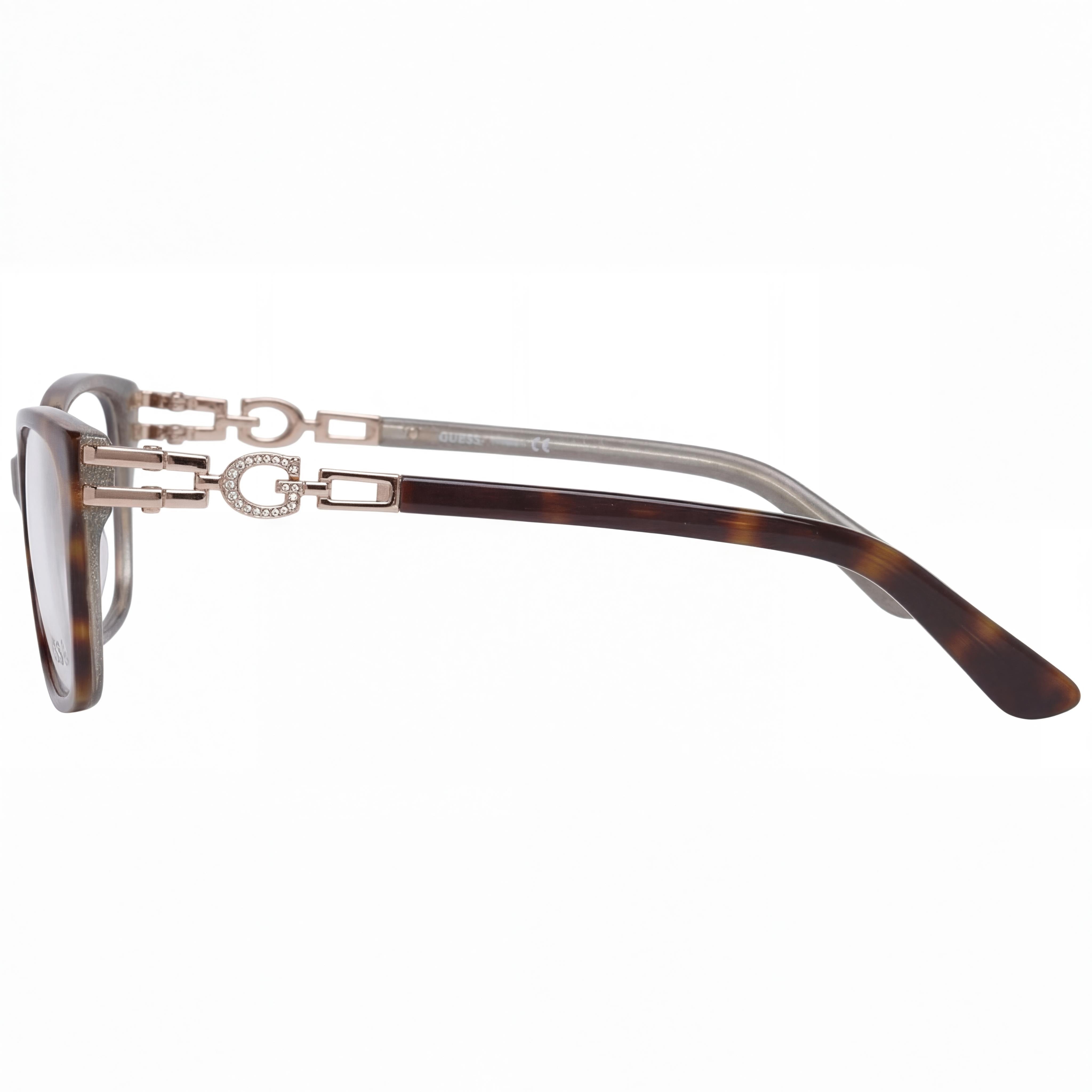 Lentes de sol geométricos Guess GU2677 Havana de colores para mujer, 53 mm, Photo 3