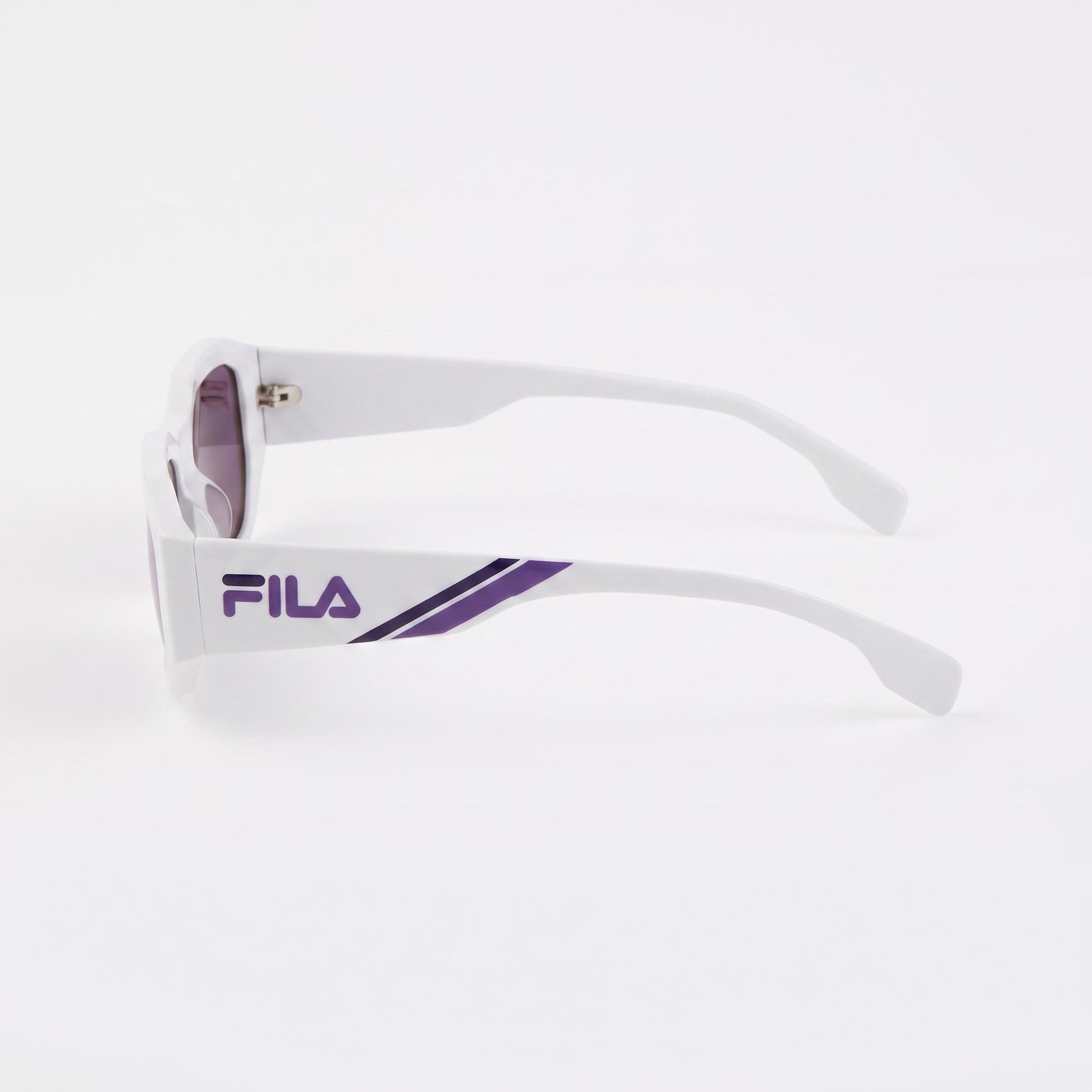 FILA Modern Unisex Acetate Frame Polycarbonate Lens Sunglasses - 54mm Lens Width, 18mm Bridge, 140mm Temple Length, Photo 2