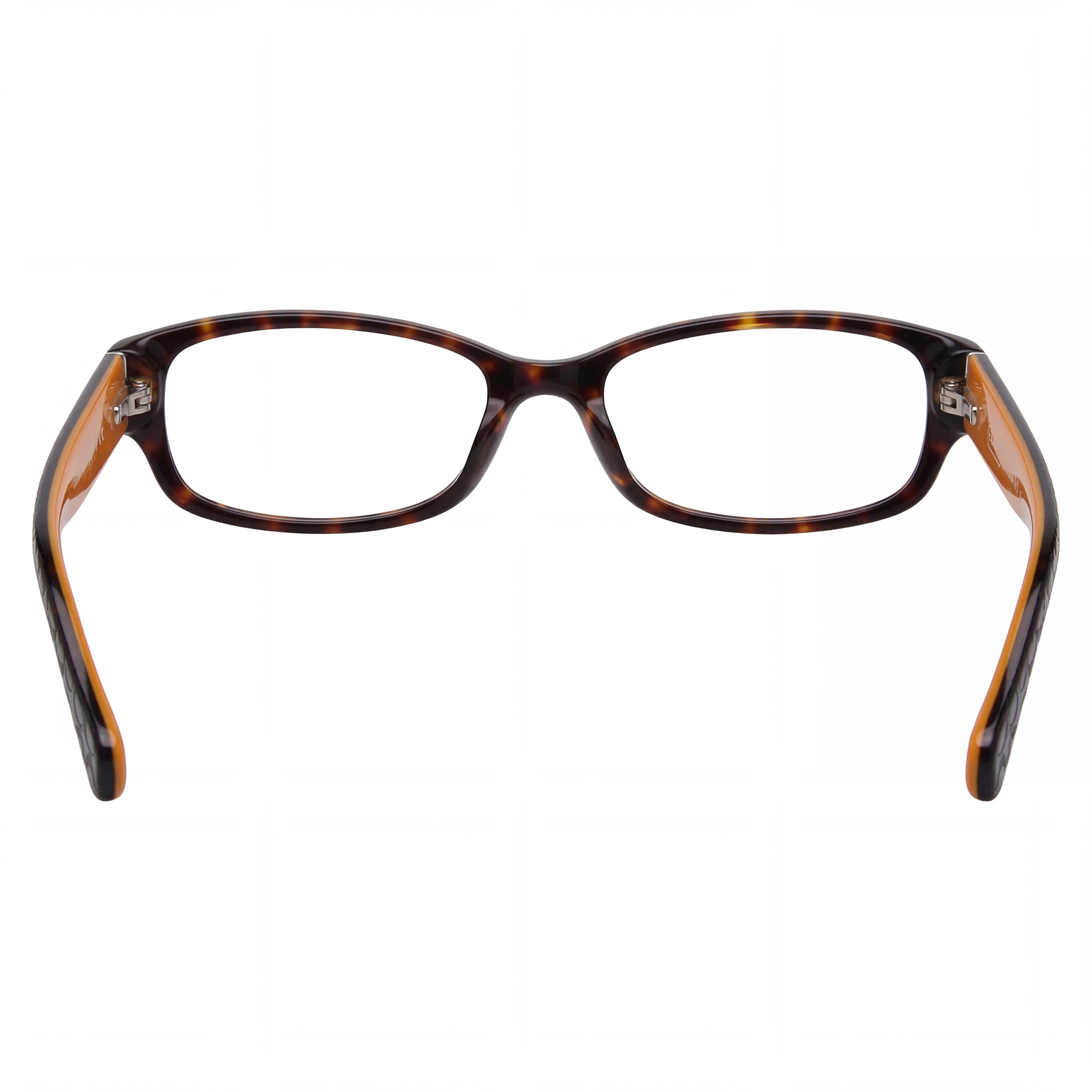 Gafas de sol rectangulares de plástico con montura de prescripción HC 6001 Emily de COACH para mujer en carey oscuro, talla 50 mm, Photo 3