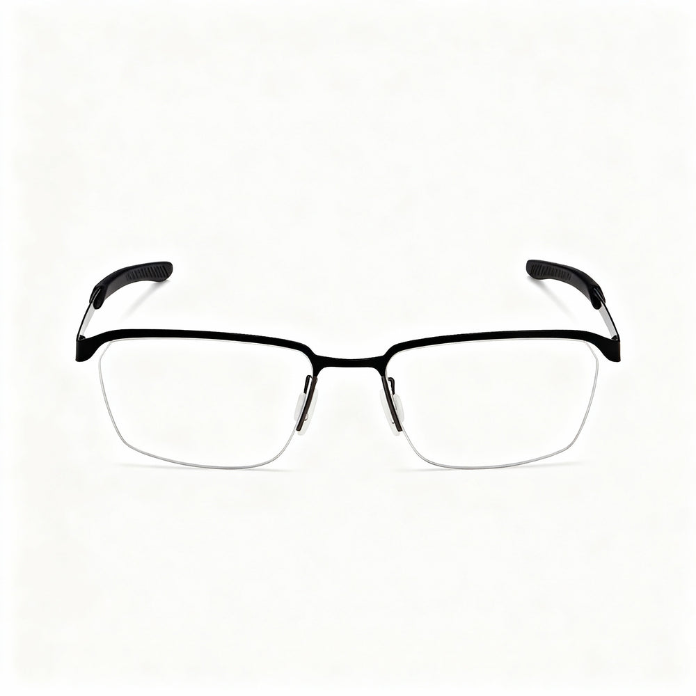 Under Armour Casual Matt Black Men's Alloy Steel Frame Non-polarized Polycarbonate Lens Sunglasses, 56mm