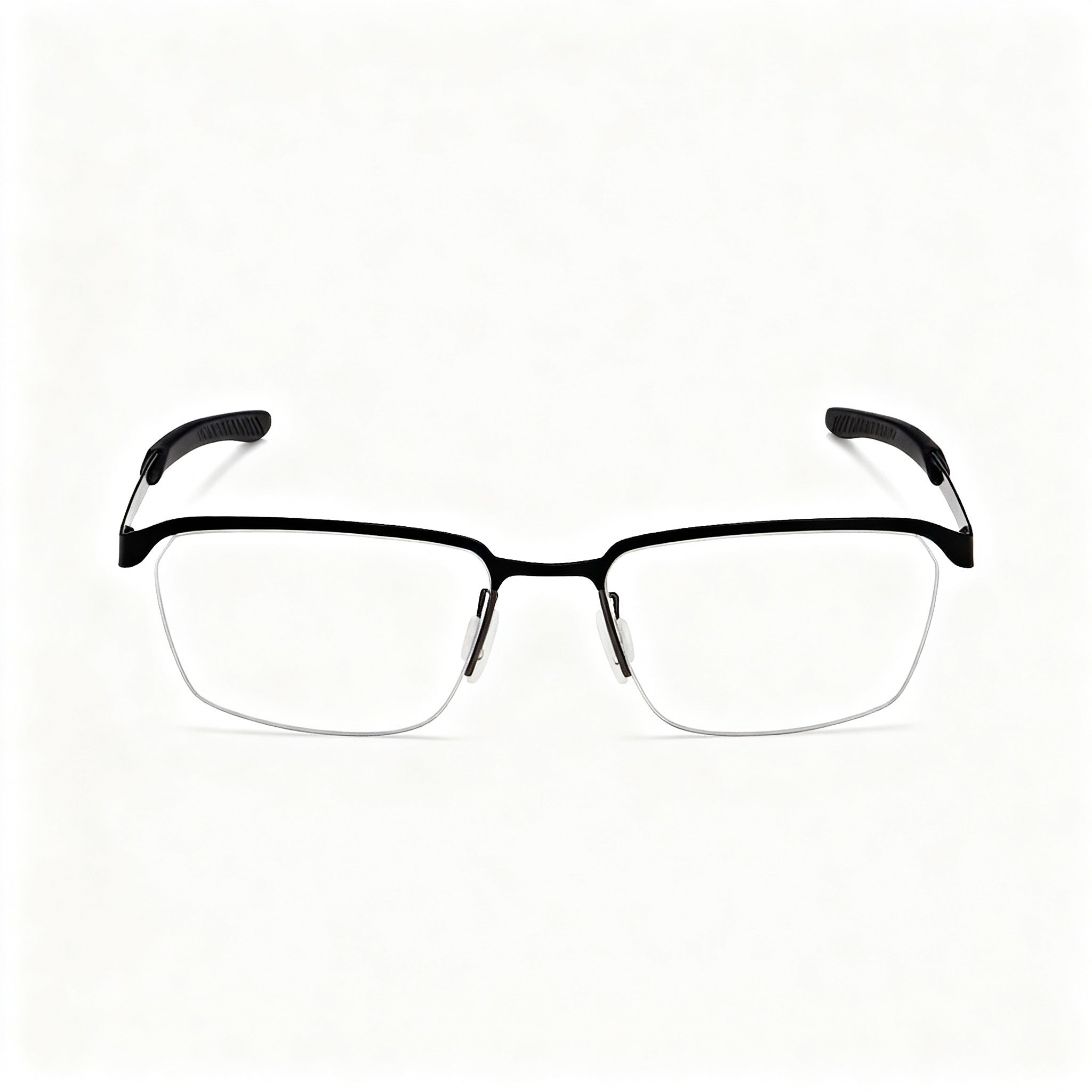 Under Armour Casual Matt Black Men's Alloy Steel Frame Non-polarized Polycarbonate Lens Sunglasses, 56mm, Photo 3