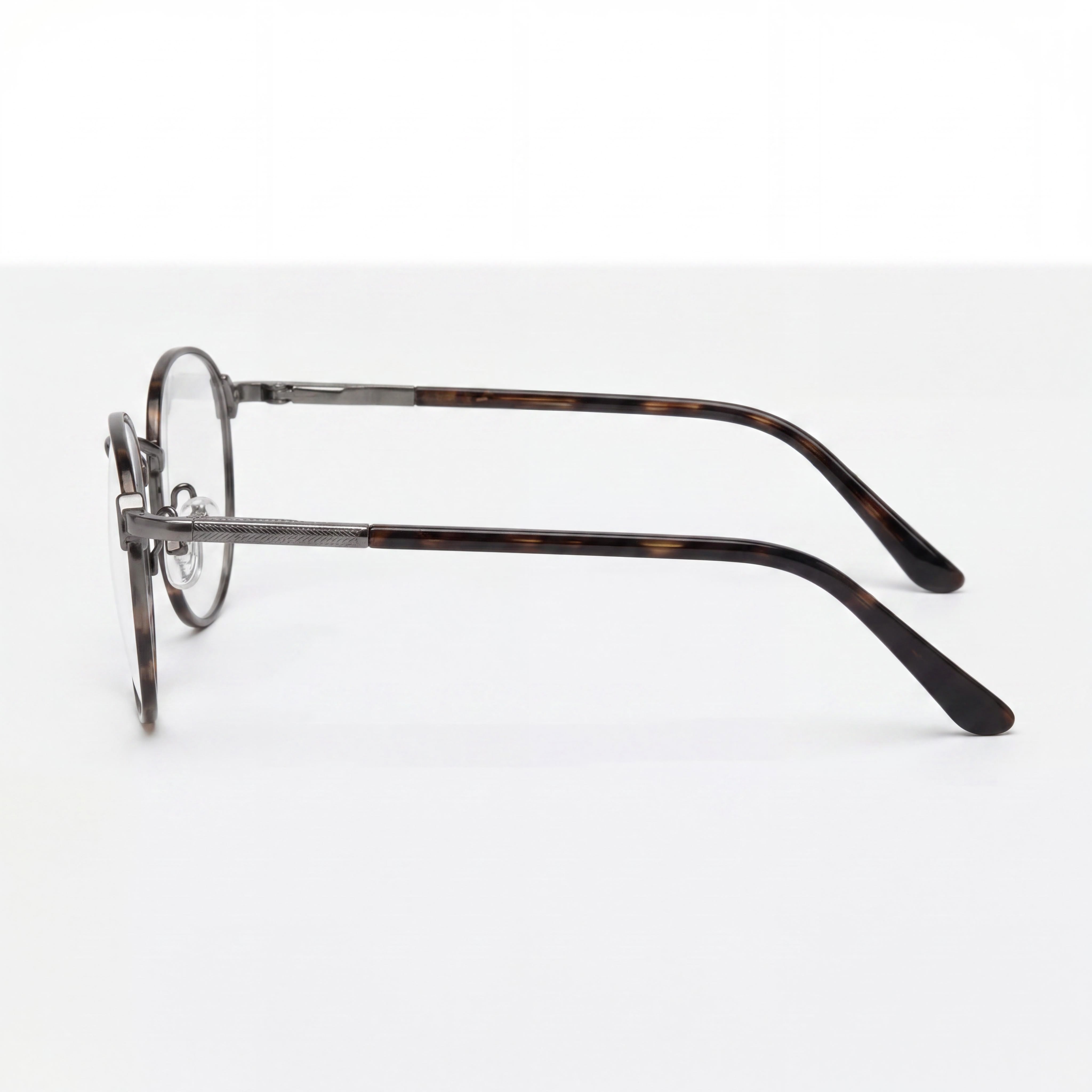Banana Republic Donn Men's Metal Eyeglass Frames in Havana Grey, Lens 48mm, Bridge 20mm, Temple 140mm, Photo 2