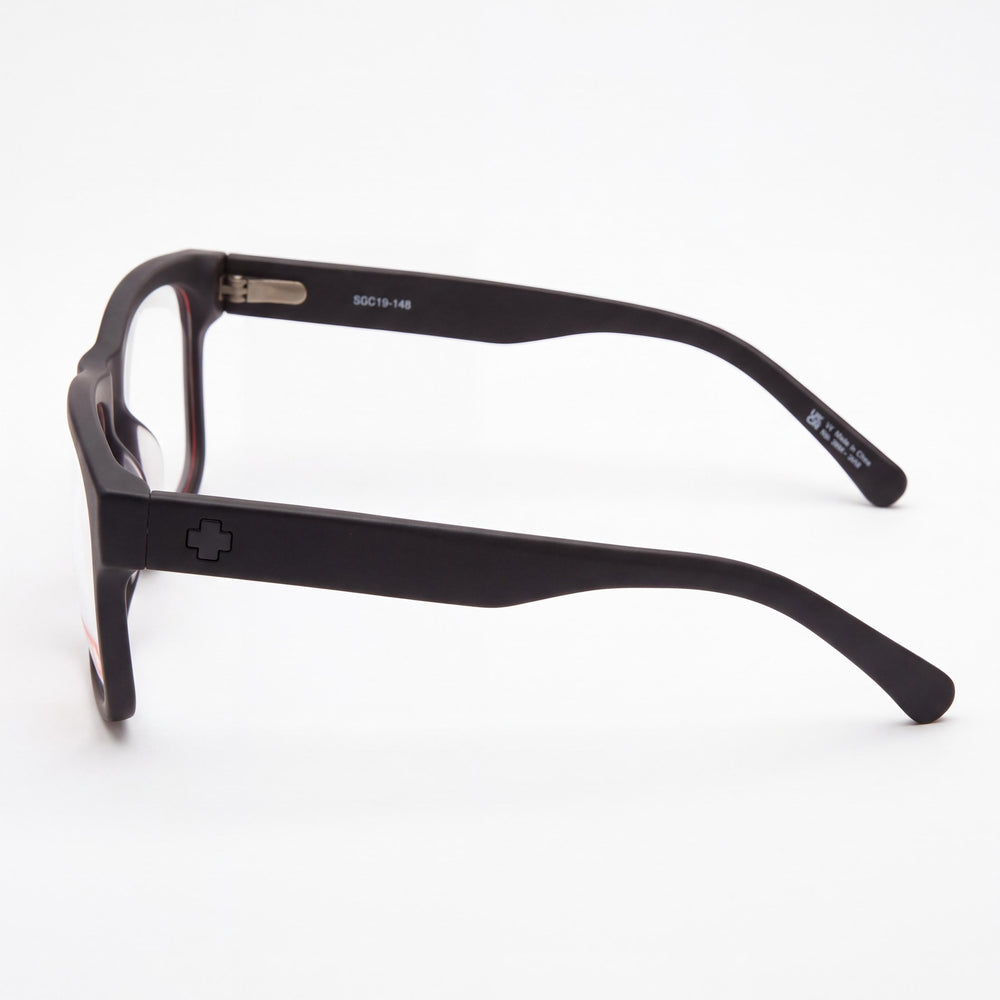 Montura unisex Spy Crossway Optical 56 multicolor con lentes de demostración transparentes, listas para graduar