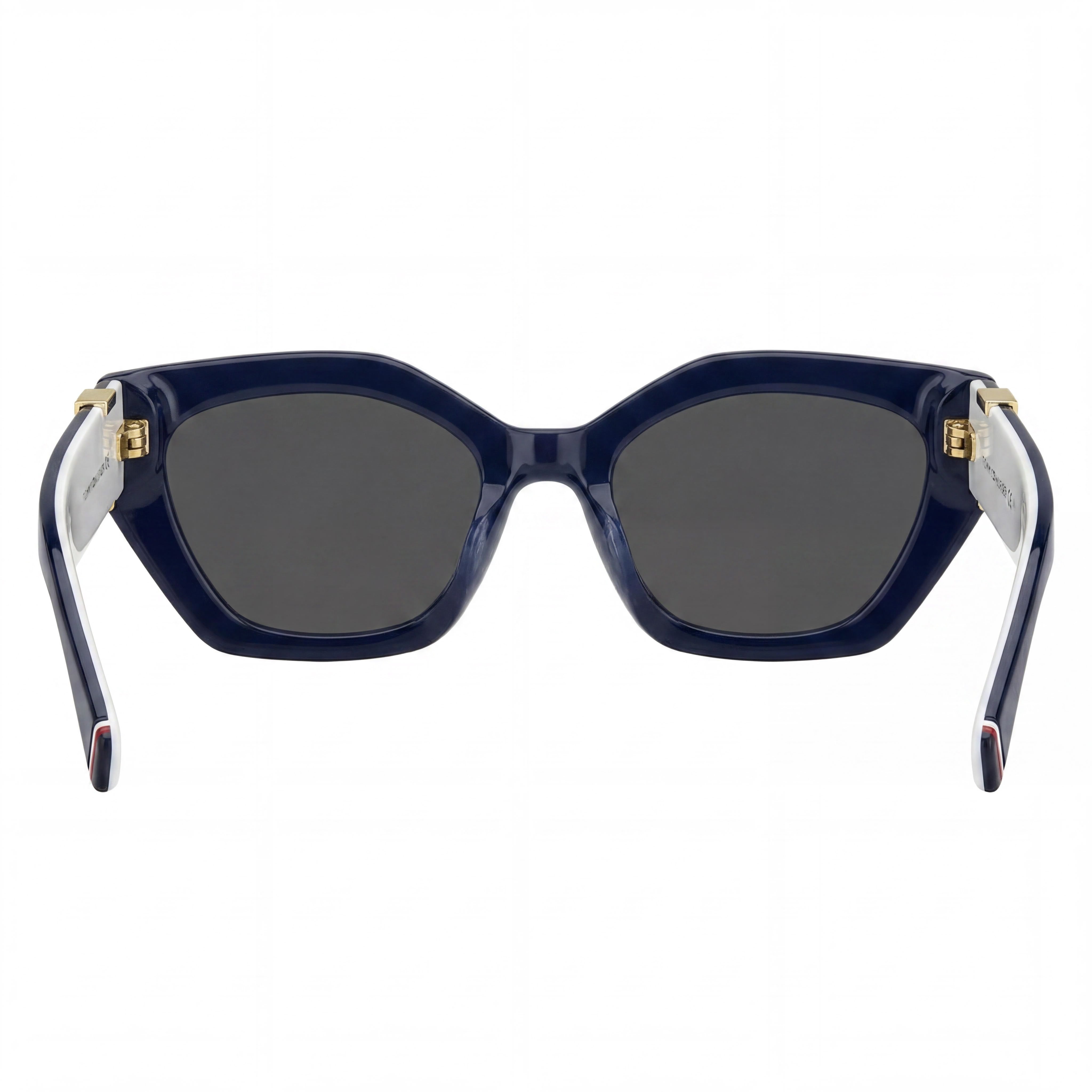 Gafas de sol Tommy Hilfiger para mujer TH 1979/S, montura de acetato azul, lentes grises con protección UV de 54 mm, Photo 3