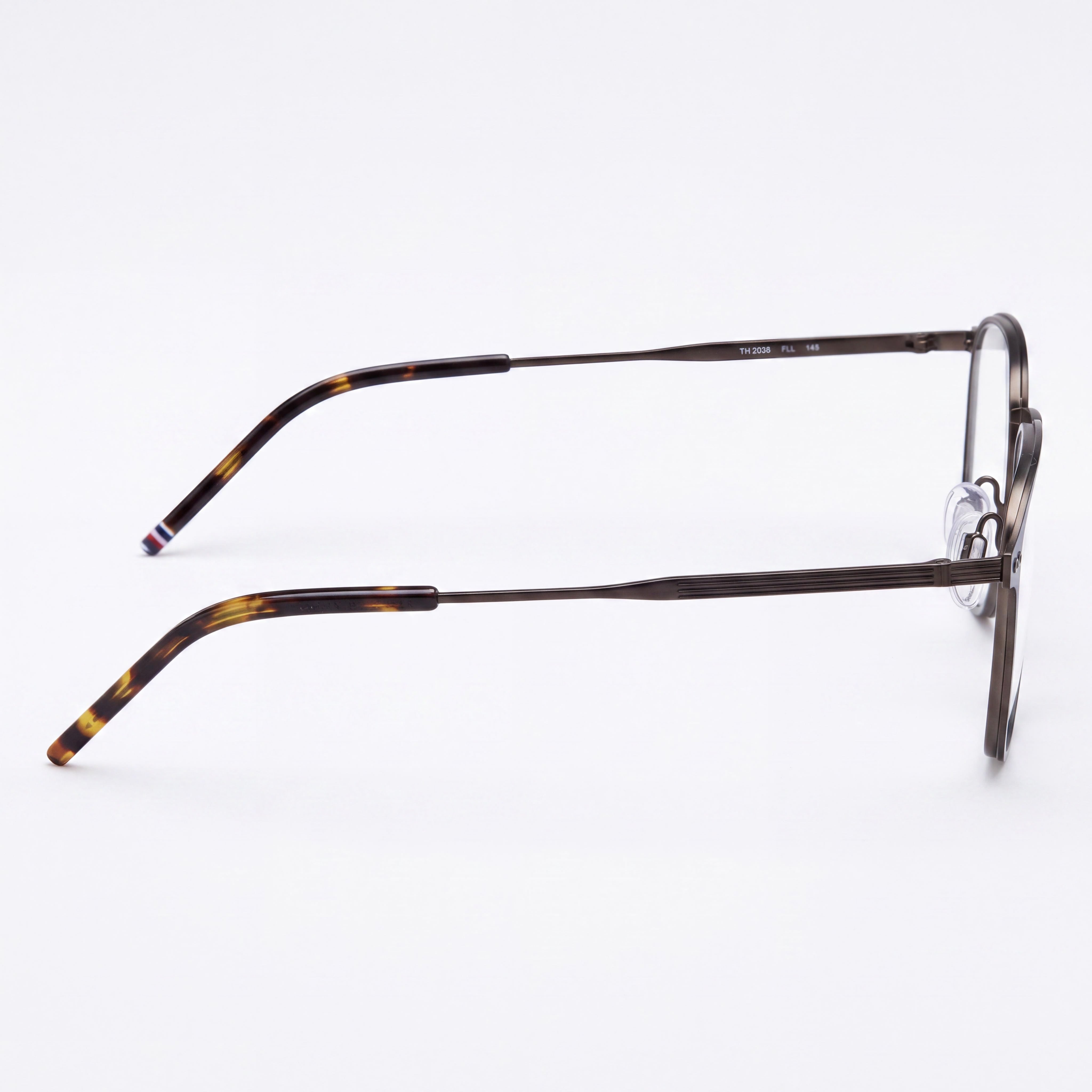 Tommy Hilfiger Th 2028 Unisex Eyeglasses with Alloy Steel Matte Blue Frame & Polycarbonate Non-polarised Lenses 52mm, Photo 2