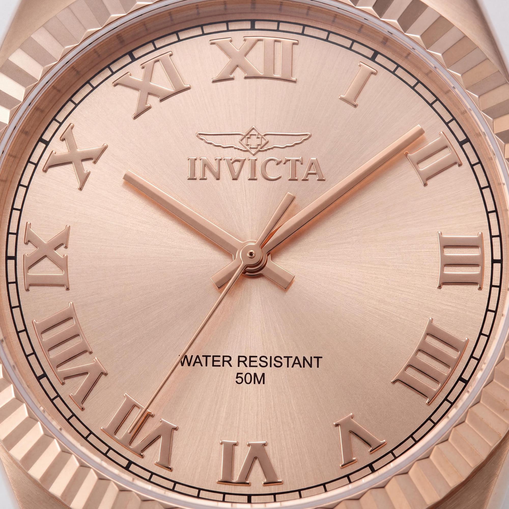Invicta Specialty 47407 Unisex Rose Gold Stainless Steel Quartz Bracelet Watch 43mm 5 Bar Water Resistant, Photo 2