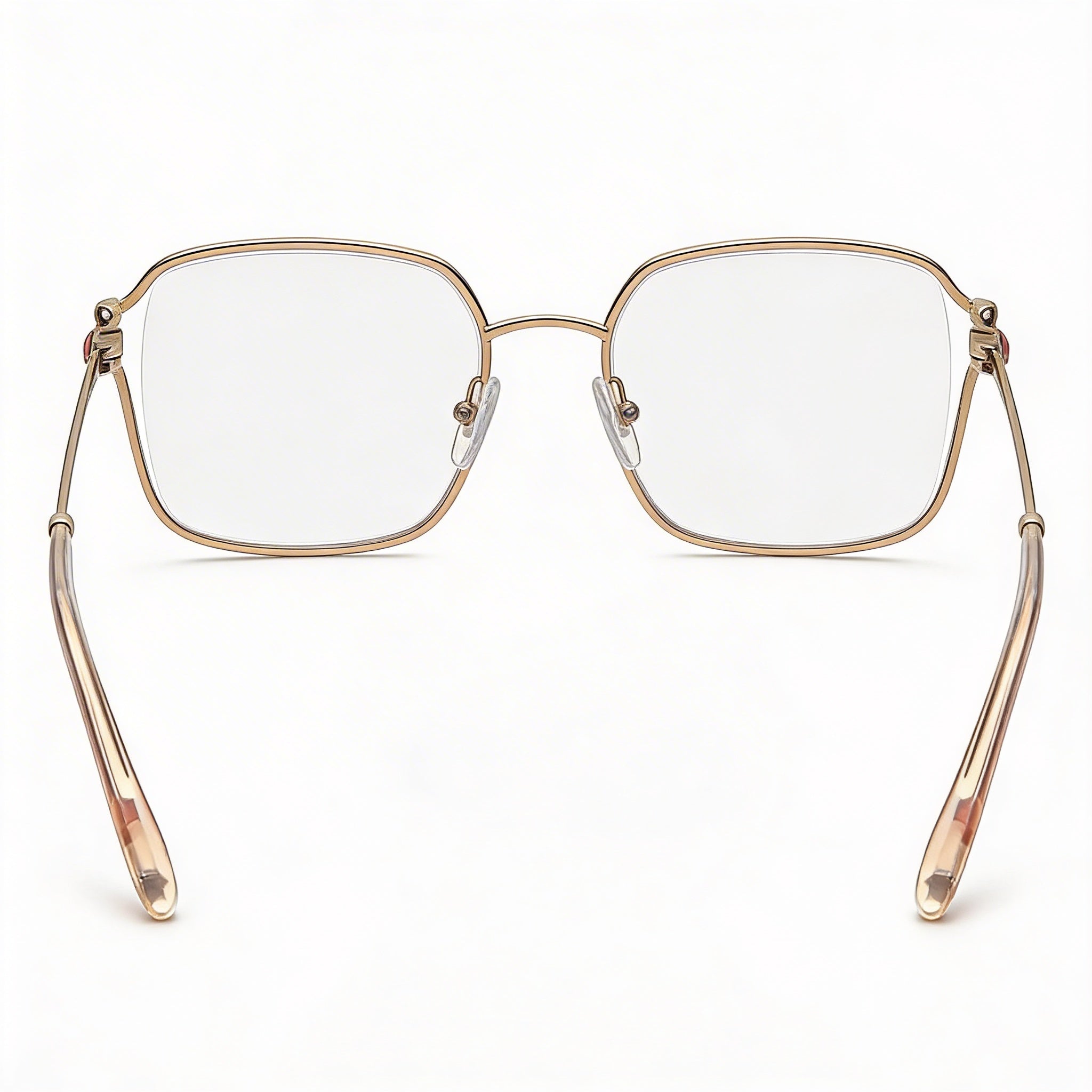 Chopard VCHG29S Women's Casual Metal Frame Non-Polarized Shiny Red Gold Eyeglasses 53mm, Photo 3