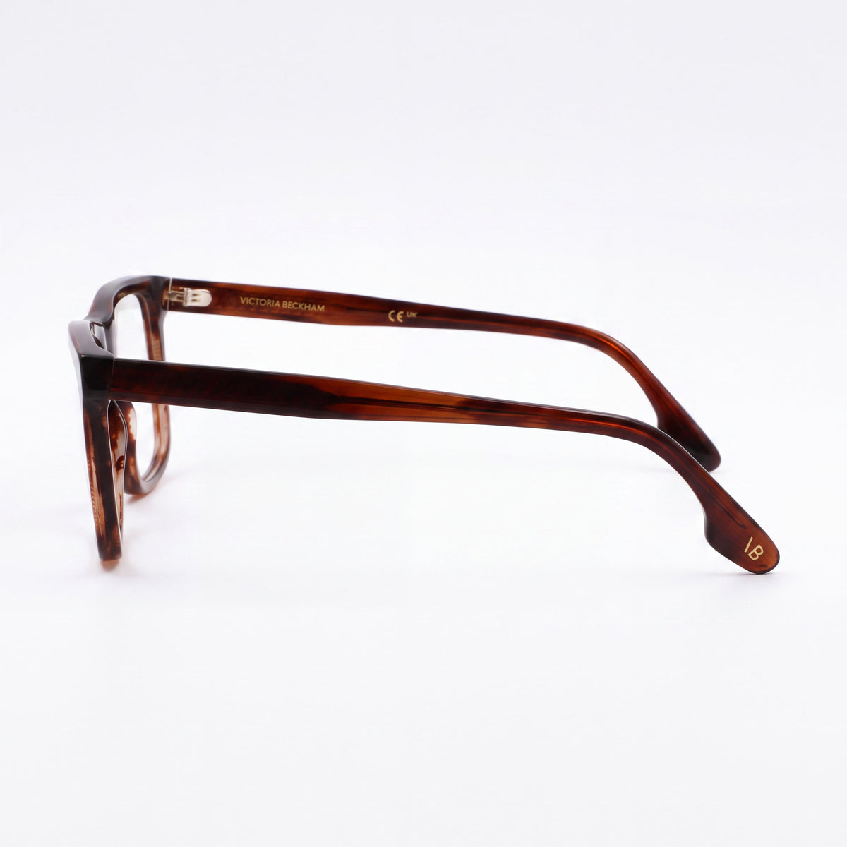 Victoria Beckham Vb2670 Women's Eyeglasses with Brown Horn Frame - Lens Width 53mm, Bridge 17mm, Temple 140mm, Photo 2