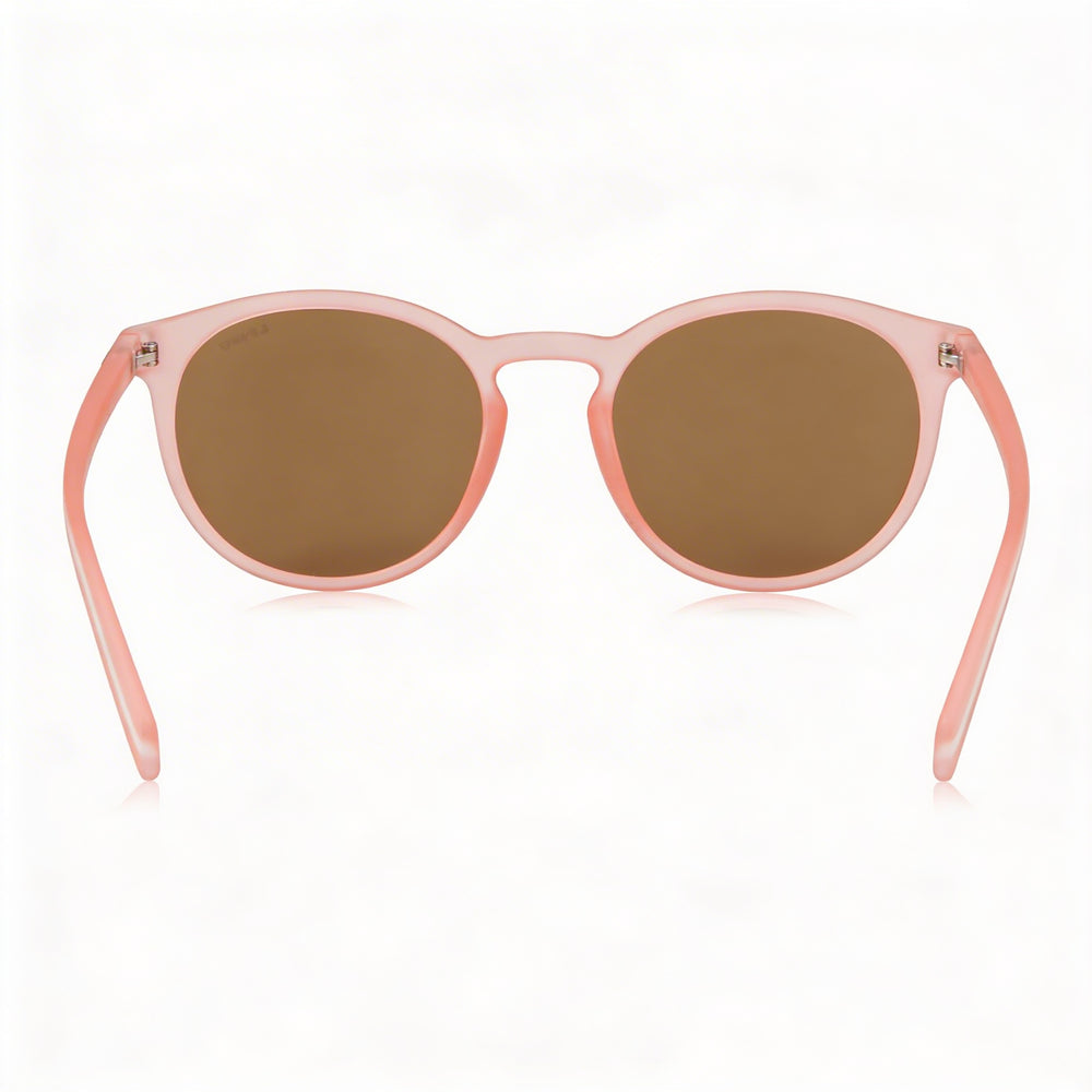 Gafas de sol Levi's Modern para mujer, montura de poliamida ecológica en color rosa con lentes de policarbonato con protección UV de 51 mm