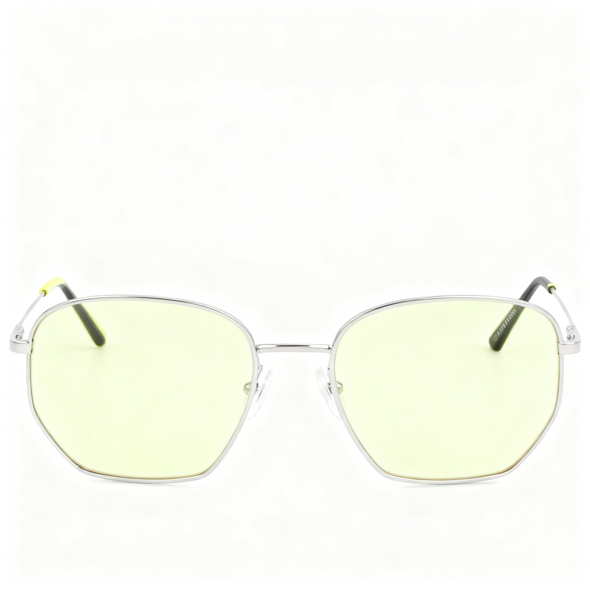 Calvin Klein The Standards Women's Silver Polycarbonate Non-Polarized Eyewear, 51mm Lens, UV Protection, Photo 3