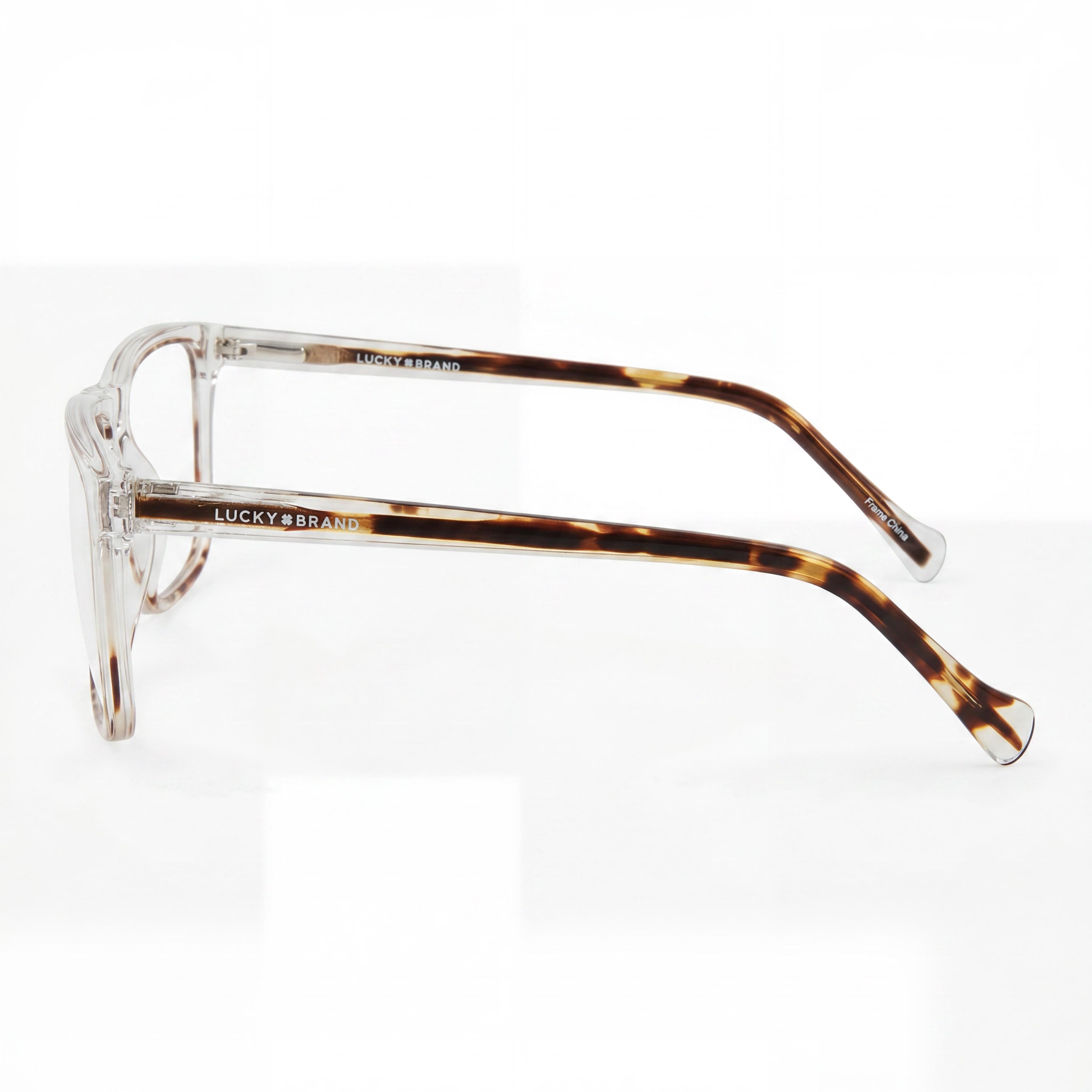 Lucky Brand D416 Women's Plastic Frame Polarized Eyewear, 56mm Lens Width, 18mm Bridge Width, 140mm Temple Length, Photo 2