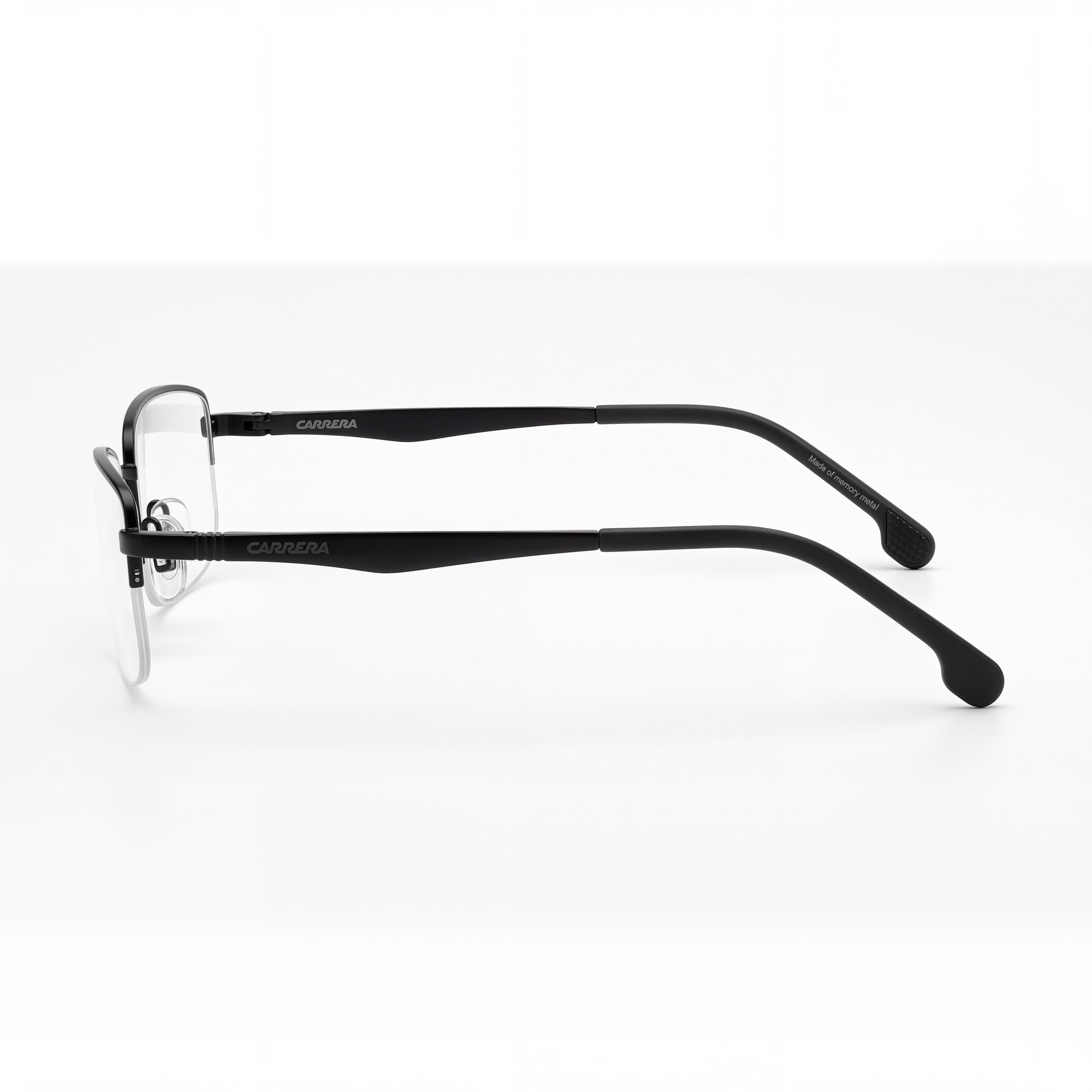 Carrera Carrera 8860 Unisex Stainless Steel Matte Black Optical Eyeglasses with Polycarbonate Lenses 54-18-145mm, Photo 2