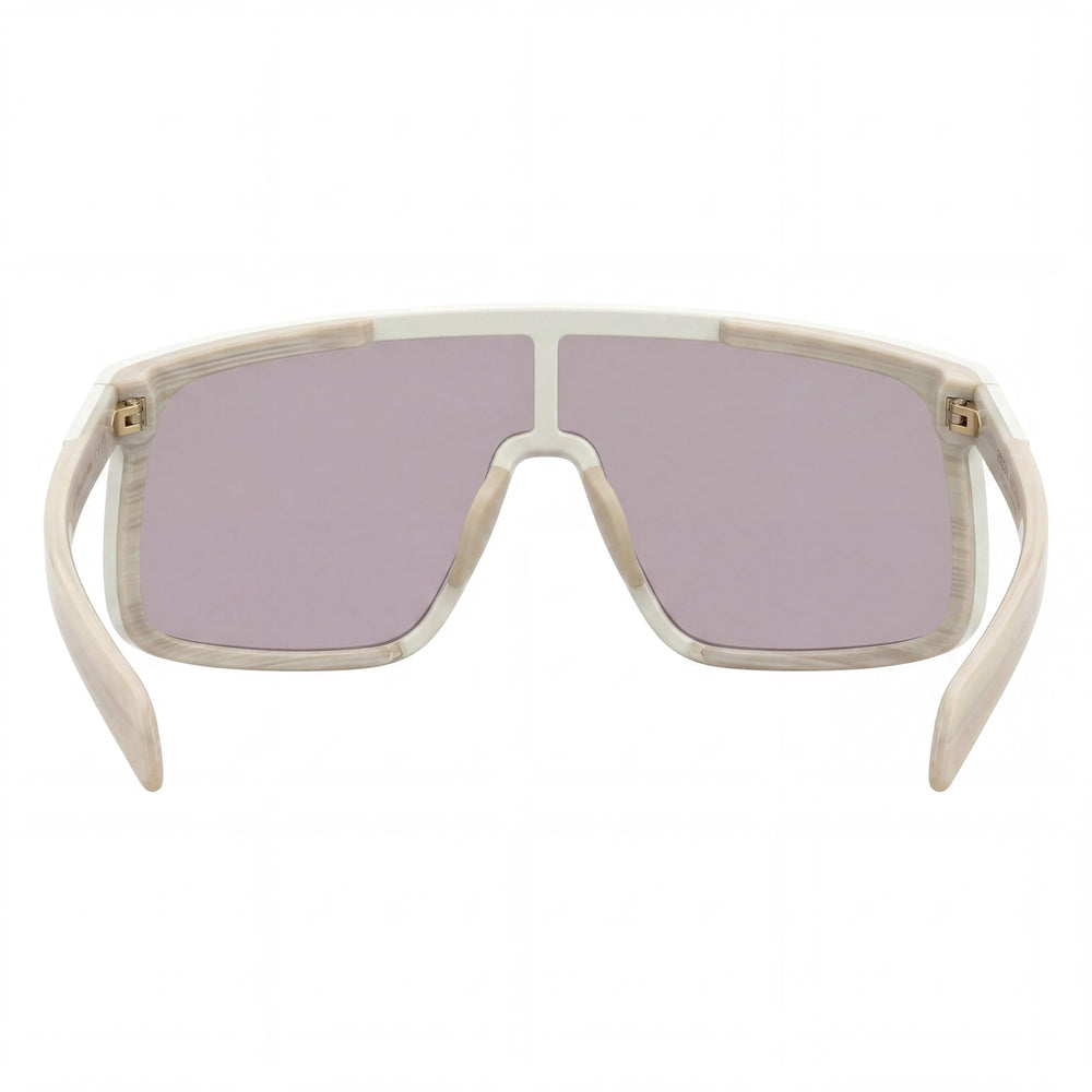 Beckham Db 99/Visor/Se Gafas de Sol Estilo Visera de Acetato Marfil para Mujer con Protección UV, Lente de 99mm