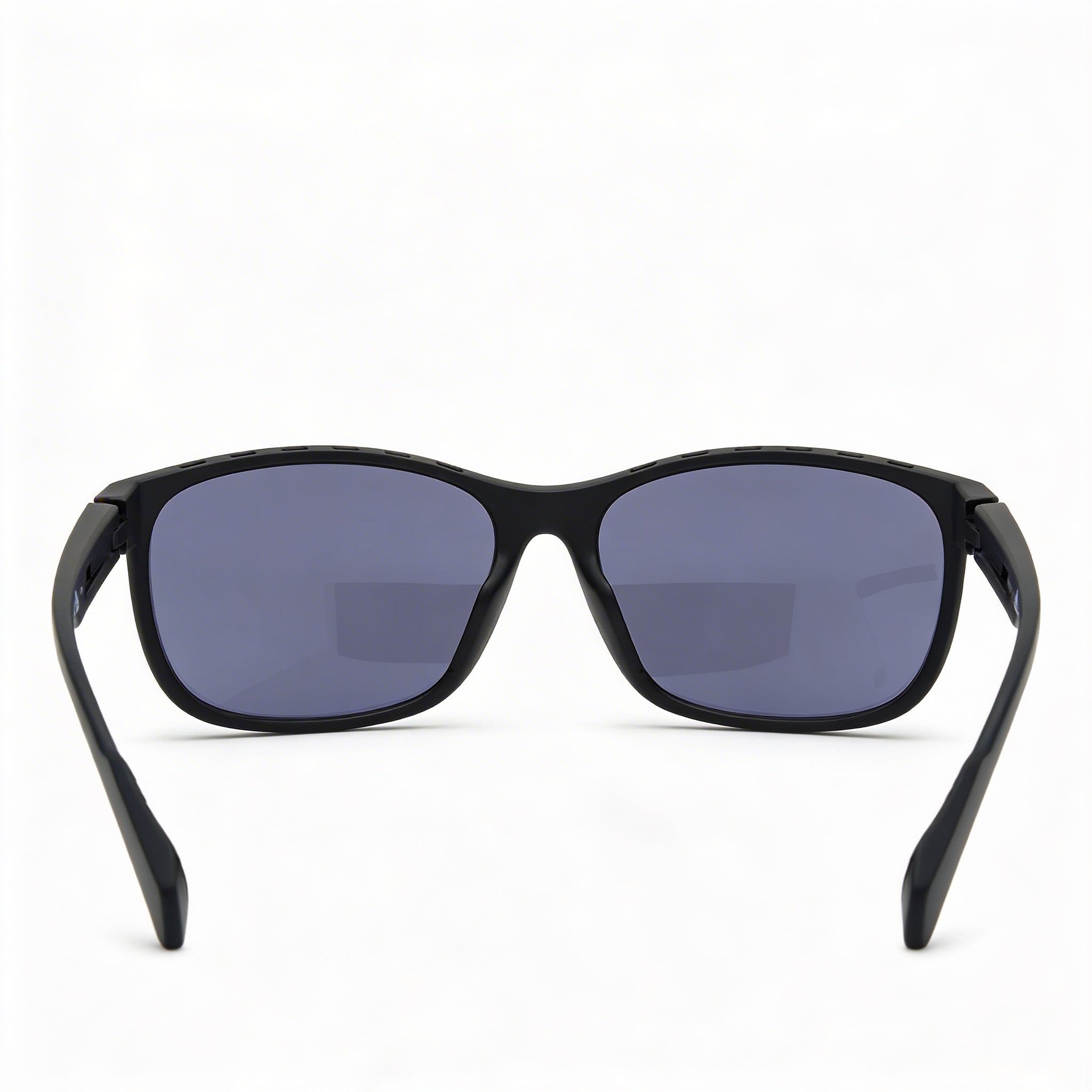 adidas Contemporary Men's Matte Black Plastic Frame Smoke Polycarbonate UV Protection Sunglasses 62mm, Photo 4