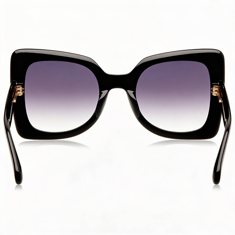 Isabel Marant Women's Trendy Acetate Sunglasses with Black Grey Acetate Frame and UV Protection 52mm
