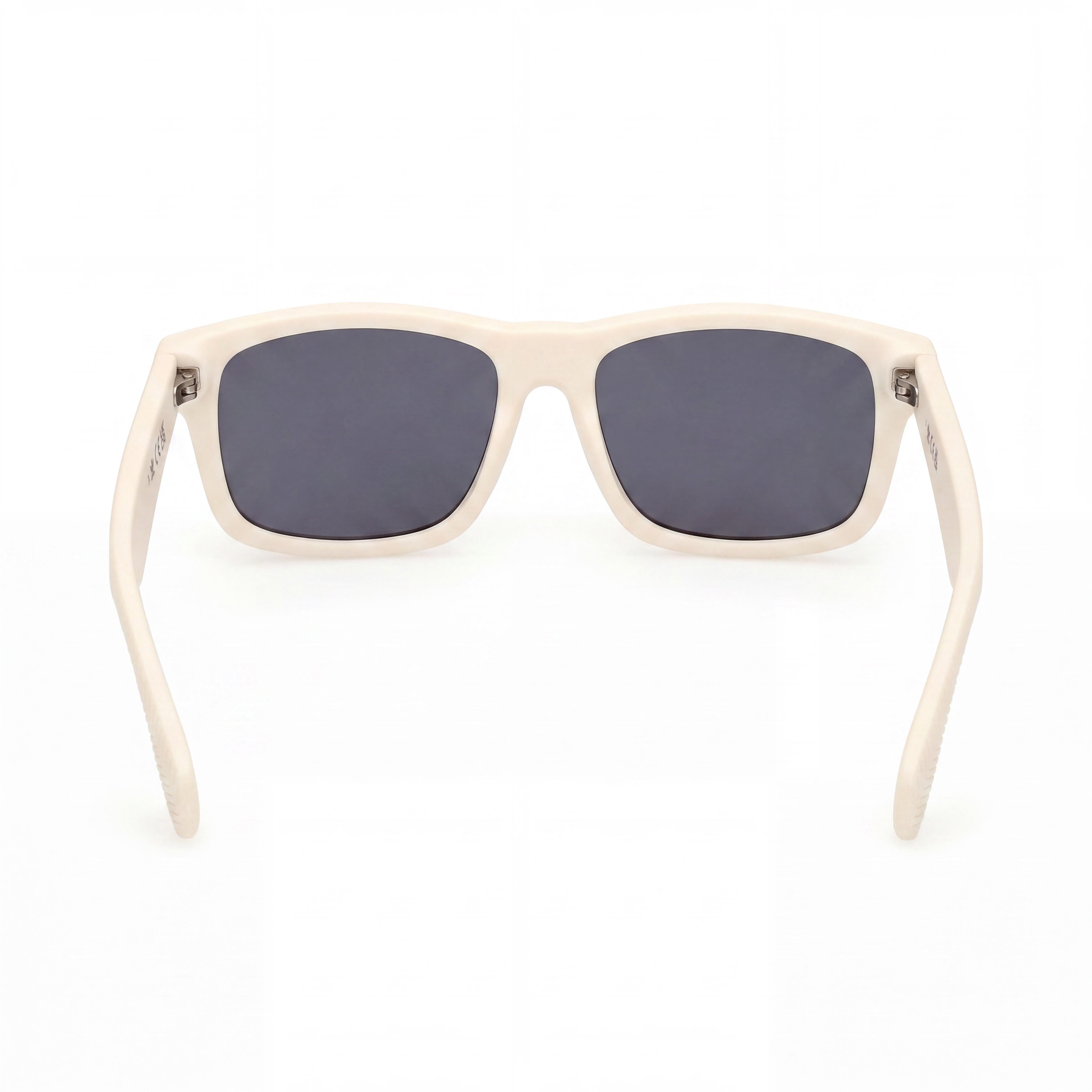 adidas Originals Casual Unisex Sunglasses with Matte White Plastic Frame and Smoke Lenses 54mm Lens Width, Photo 3